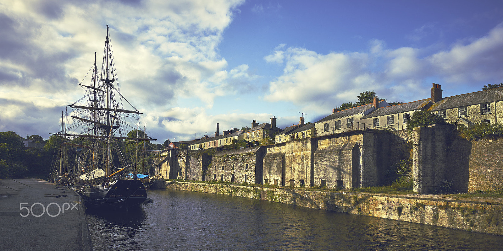 Phase One IQ250 sample photo. Charlestown old harbour photography