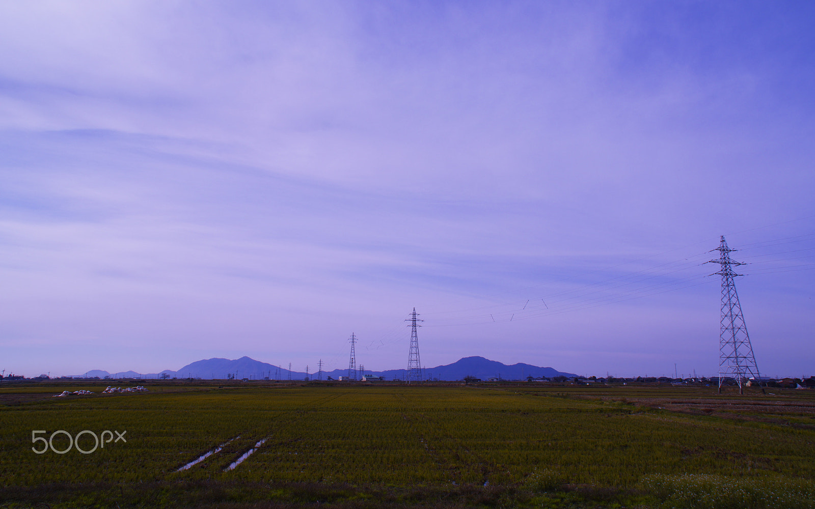 Tamron AF 18-200mm F3.5-6.3 XR Di II LD Aspherical (IF) Macro sample photo. "日本の送電線"japanese power transmission line photography