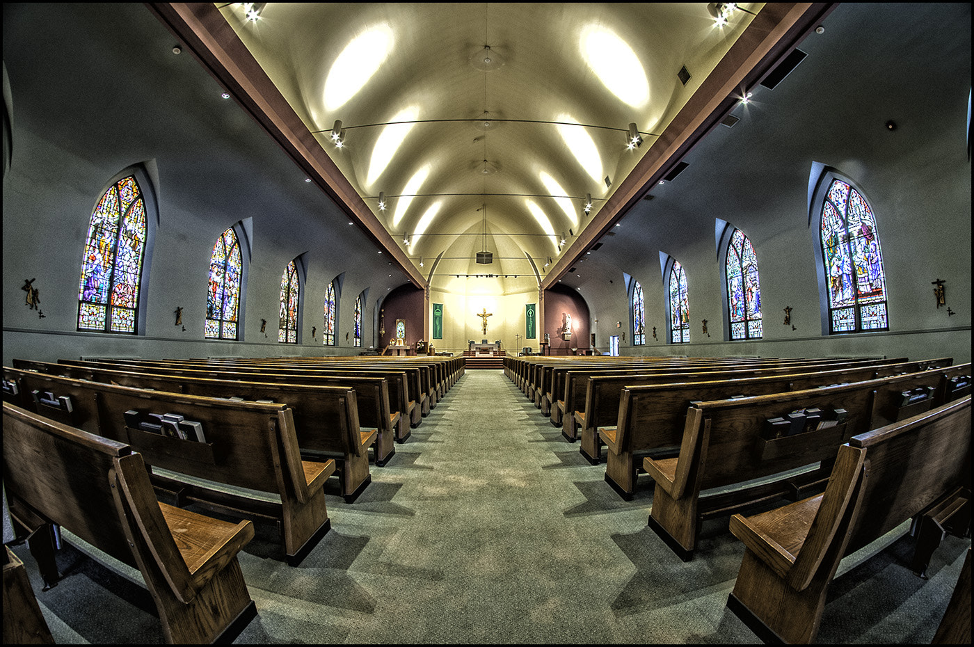 Nikon D300S sample photo. Blessed sacrament church photography