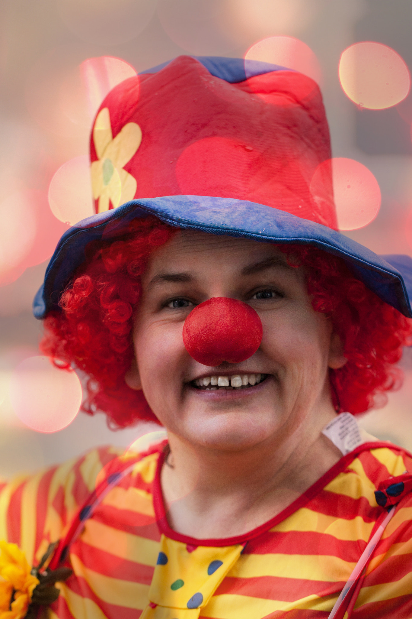 Canon EOS-1D Mark III sample photo. Clown photography