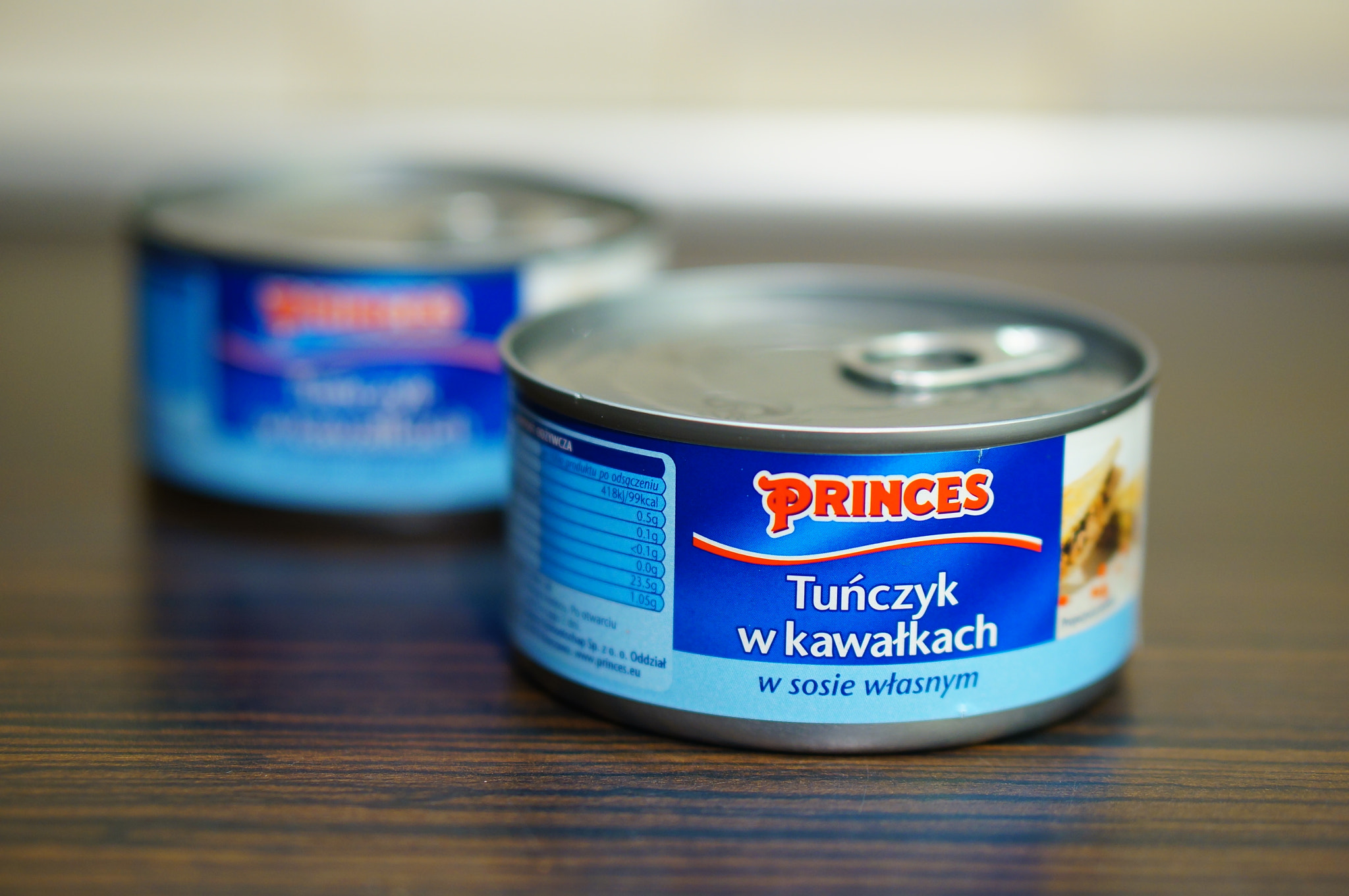 Sony Alpha NEX-5N + Sony E 50mm F1.8 OSS sample photo. Tuna in can photography