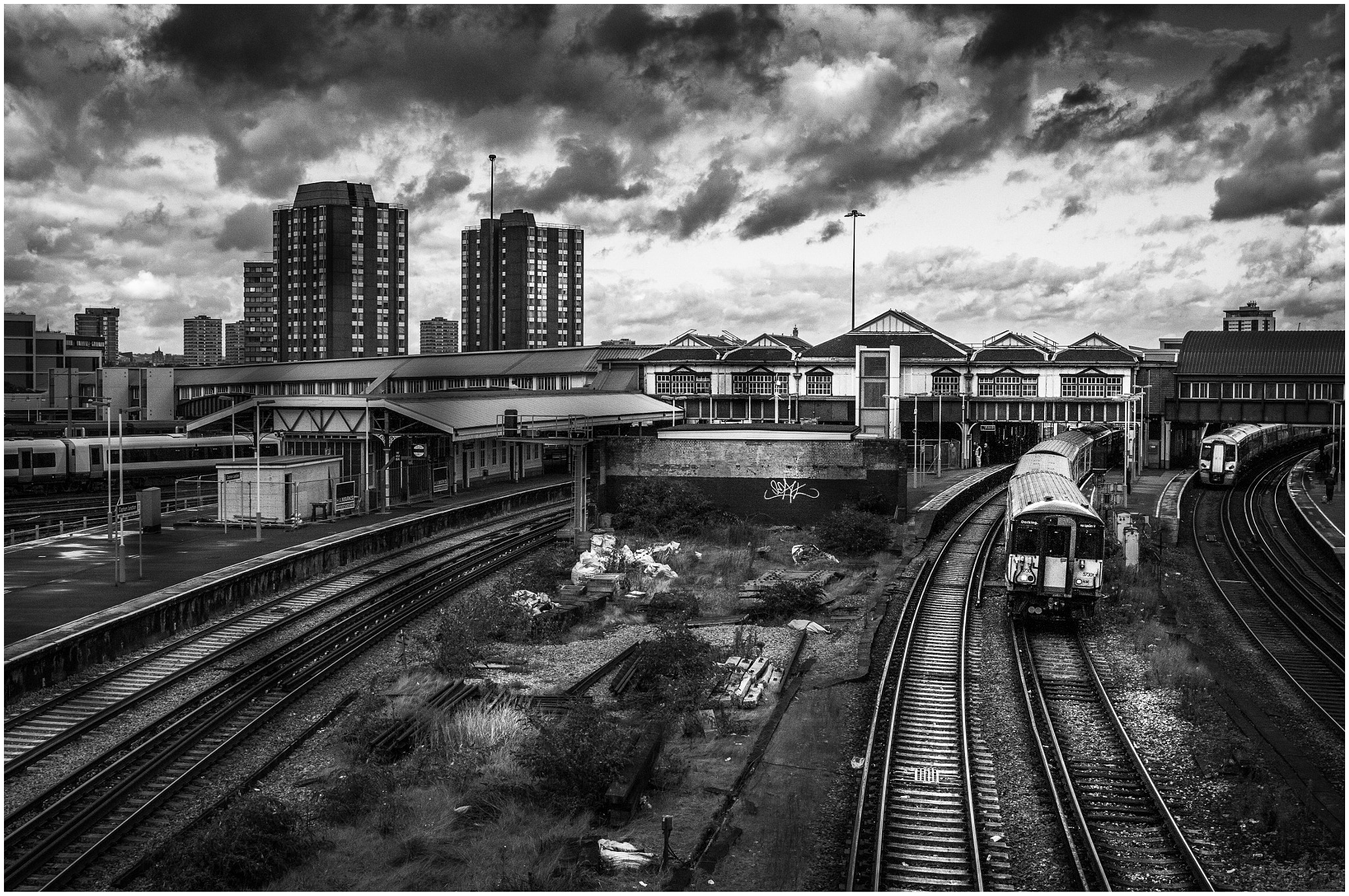 Pentax K-7 sample photo. Clapham junction photography
