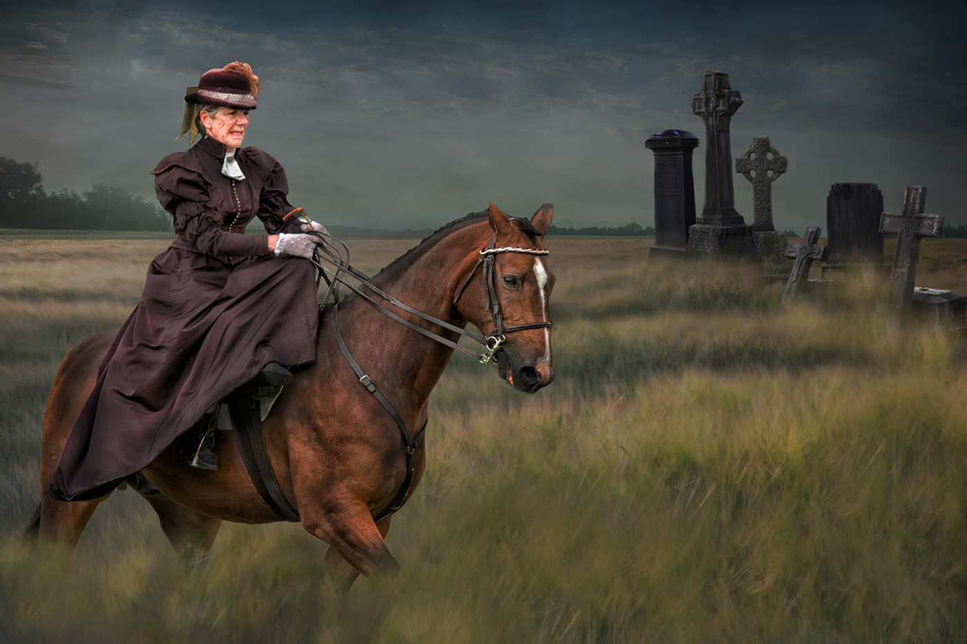 Tokina AT-X Pro 12-24mm F4 (IF) DX sample photo. Graveyard visitor photography