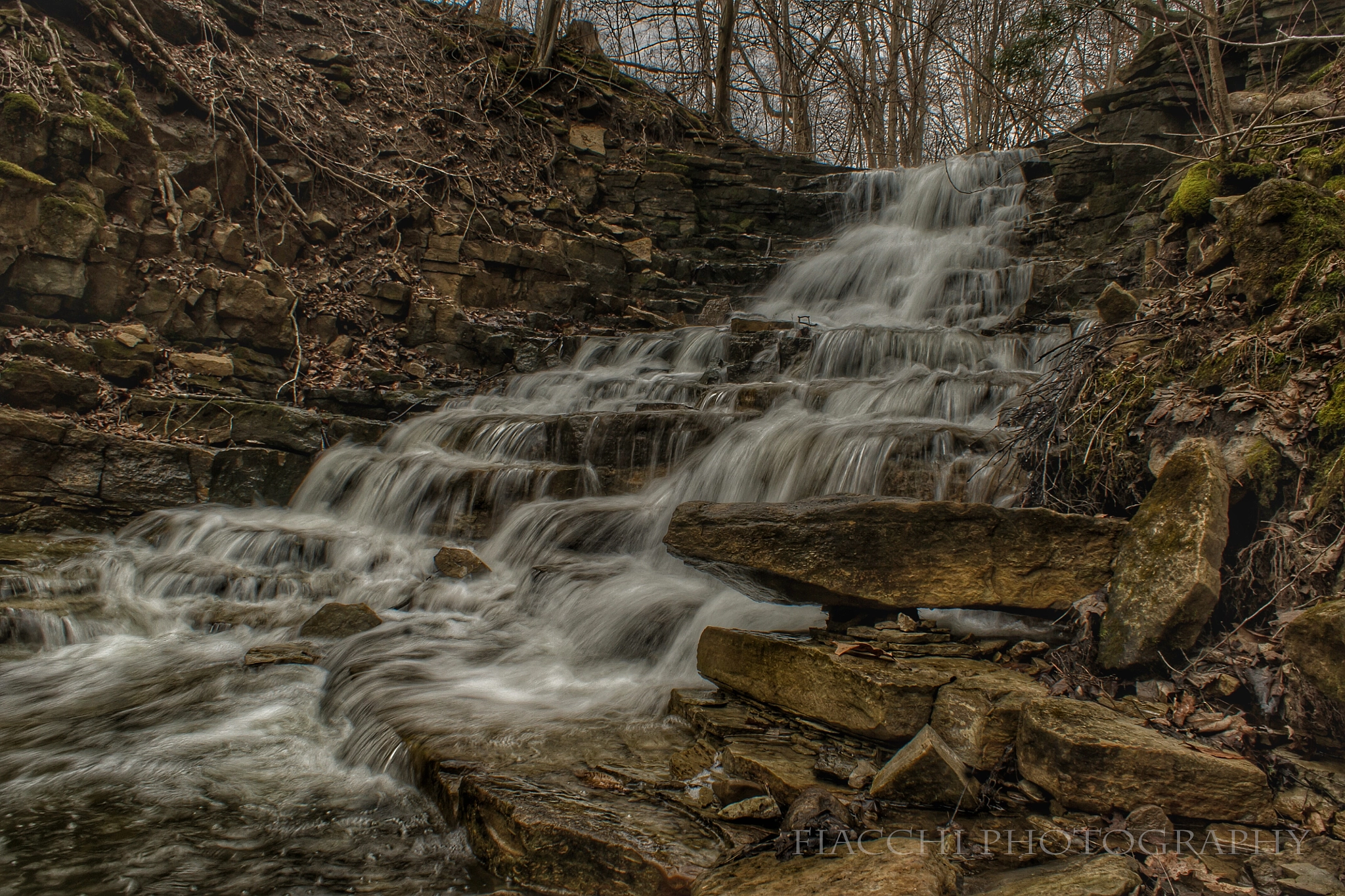 Sony Alpha DSLR-A500 sample photo. Secret falls photography
