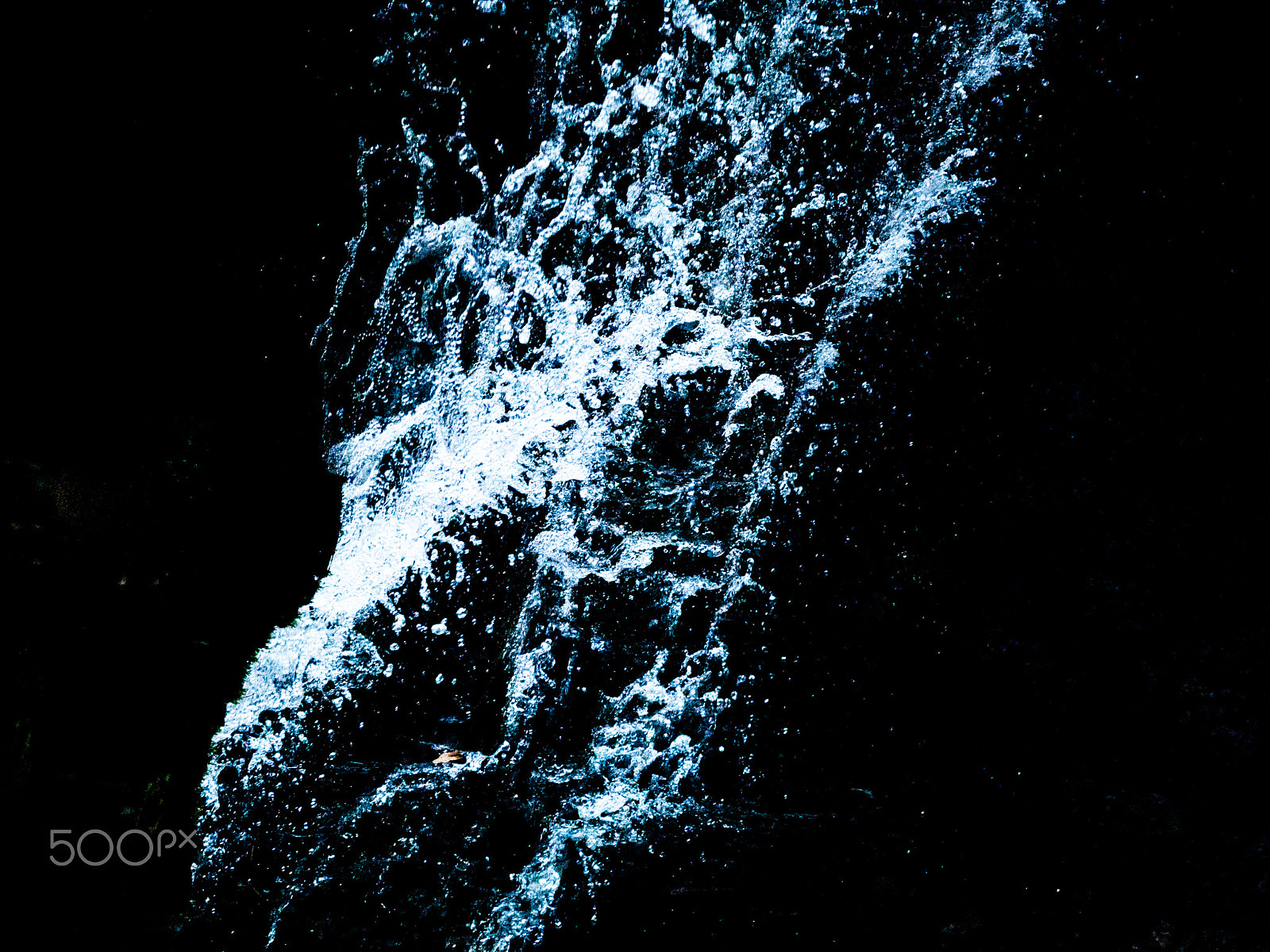 LUMIX G VARIO 45-150/F4.0-5.6 sample photo. Water splash photography