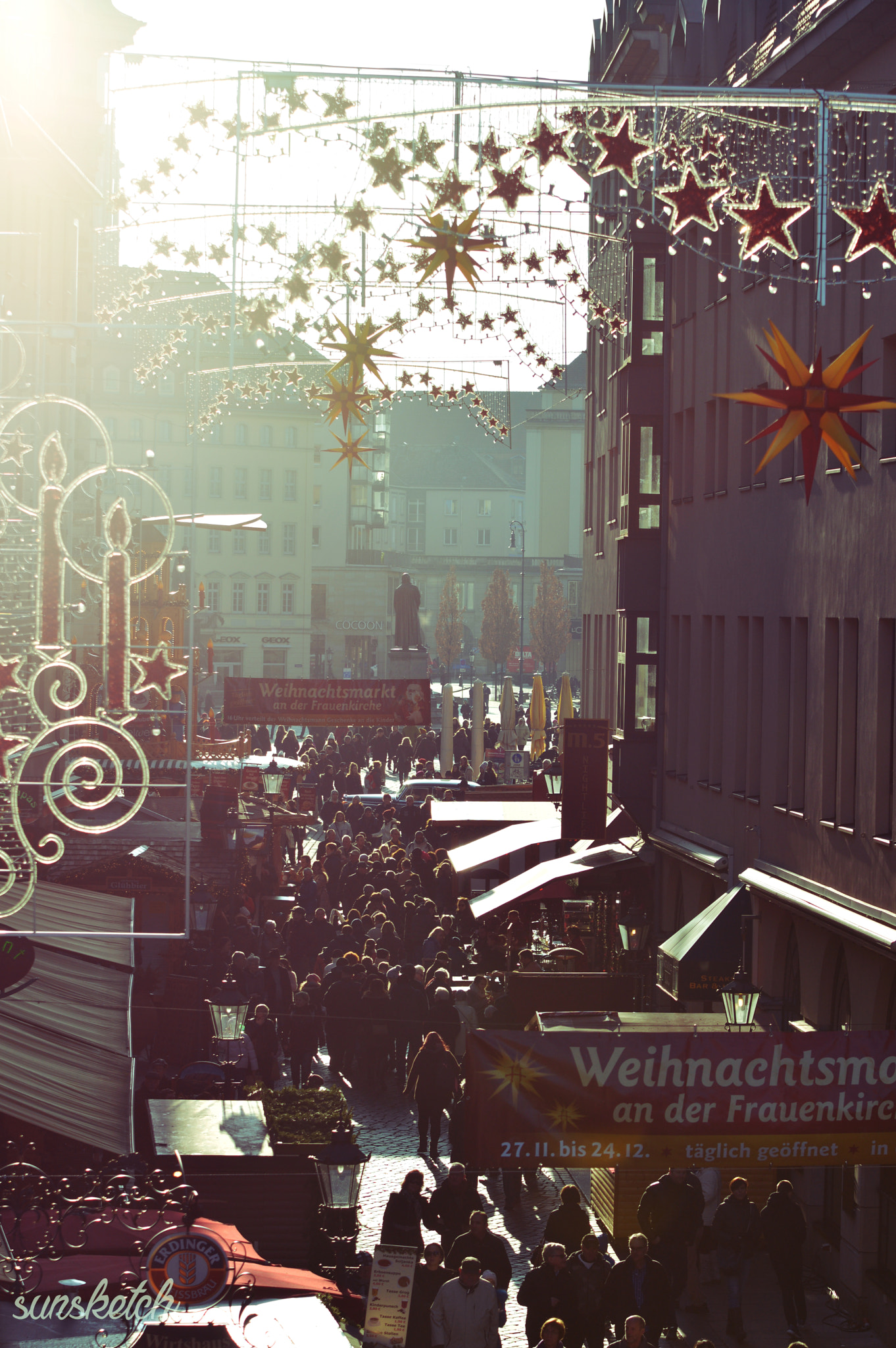 Sigma 70-200mm F2.8 EX DG OS HSM sample photo. Christmas dresden photography