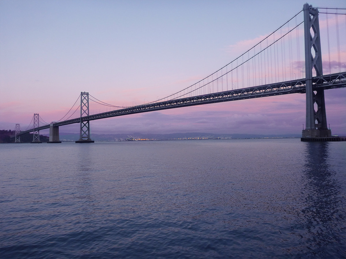 Panasonic DMC-TS4 sample photo. San francisco bay bridge photography