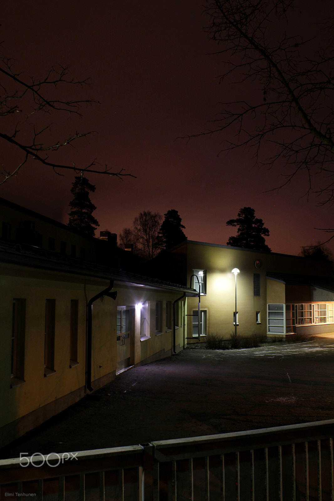 Canon EF-S 18-55mm F3.5-5.6 IS sample photo. Empty school photography