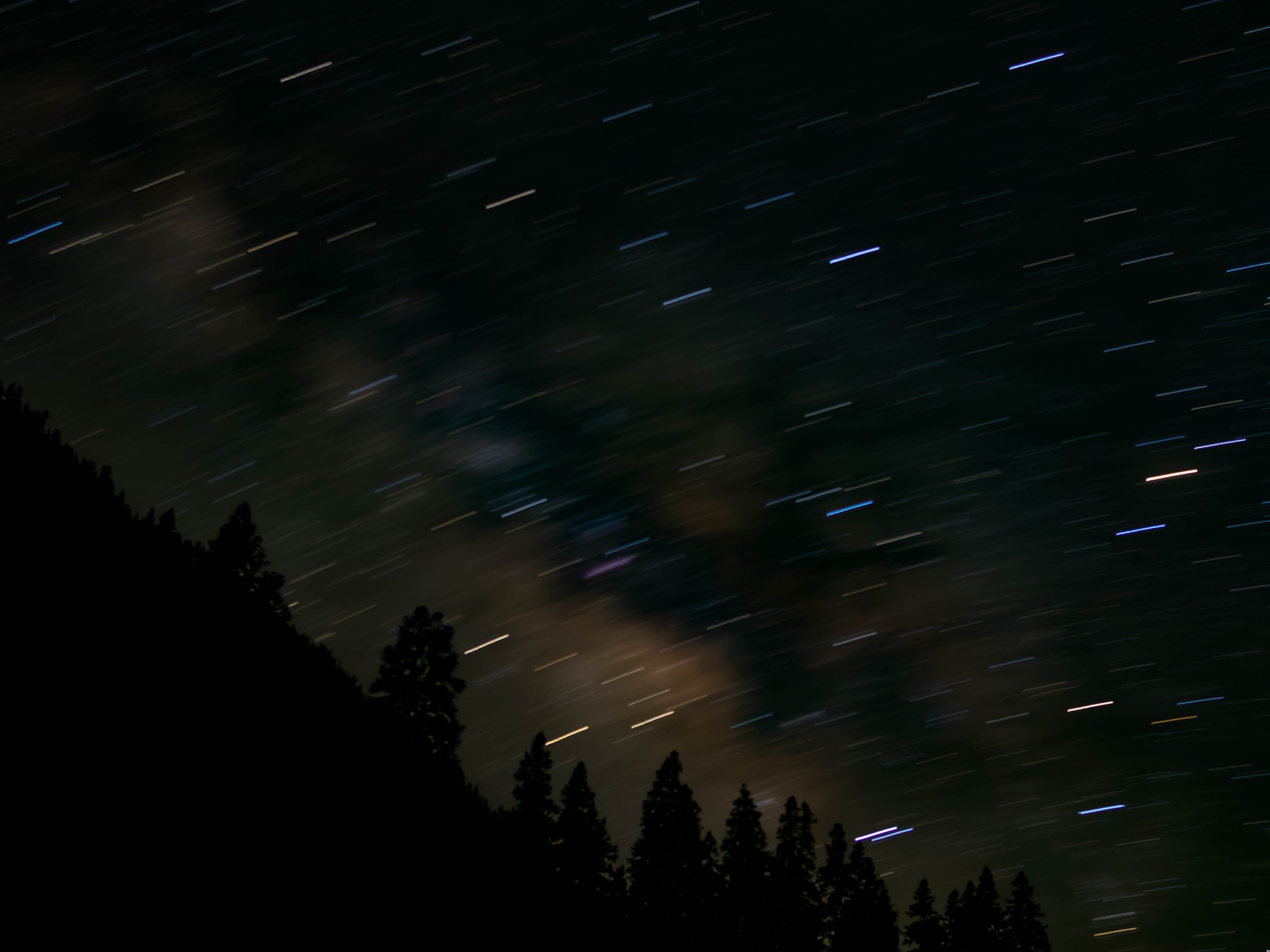 Sigma 19mm F2.8 EX DN sample photo. Stars streaking acroos the sky at lidderwat photography