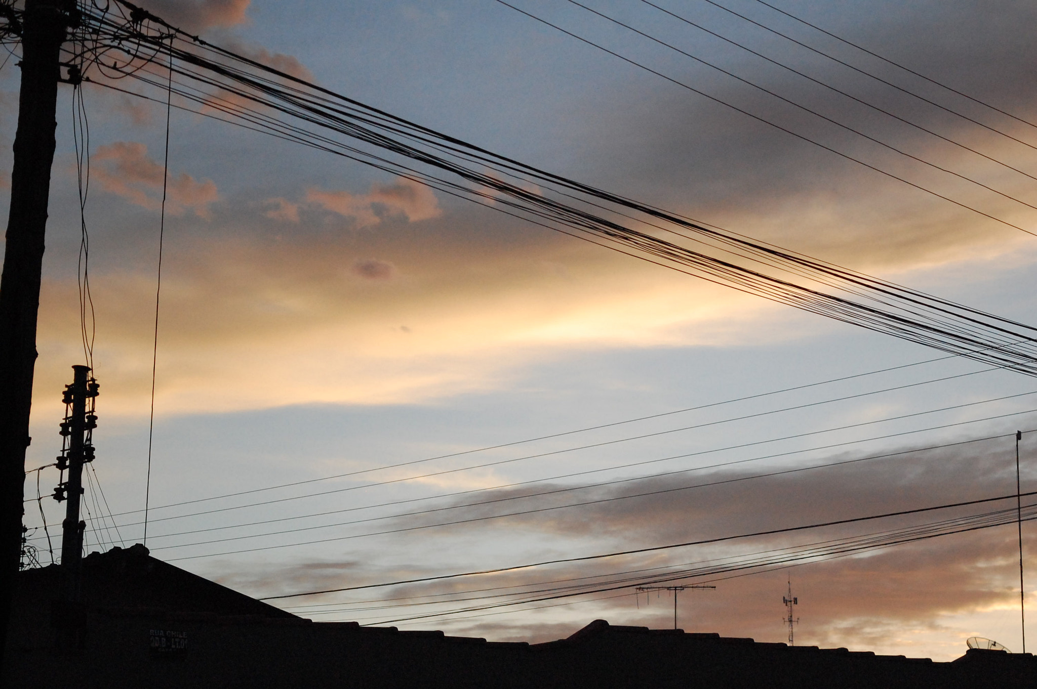 Nikon D40 sample photo. Clouds photography
