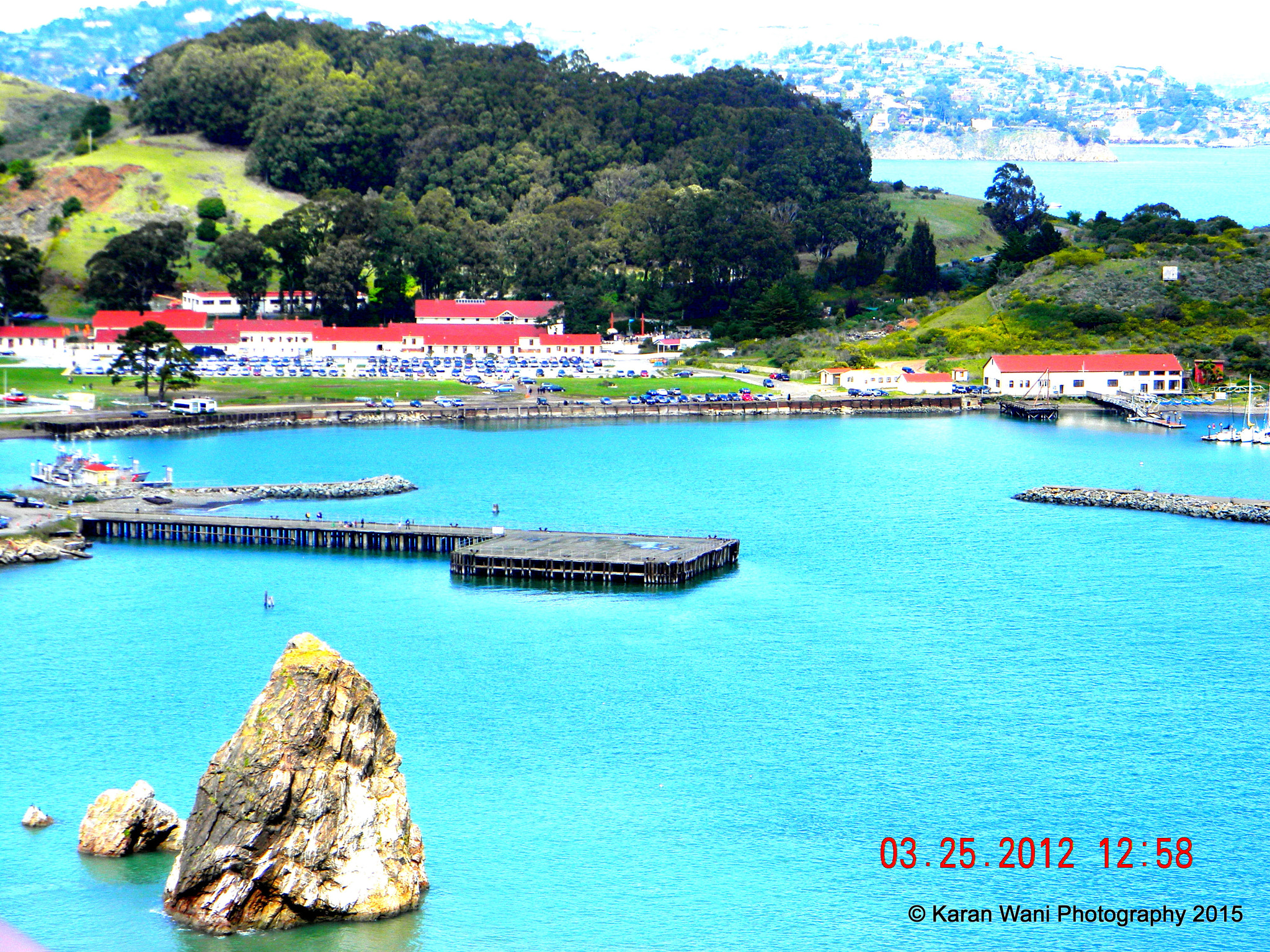 Nikon COOLPIX L105 sample photo. Blue waters- golden gate brdige photography