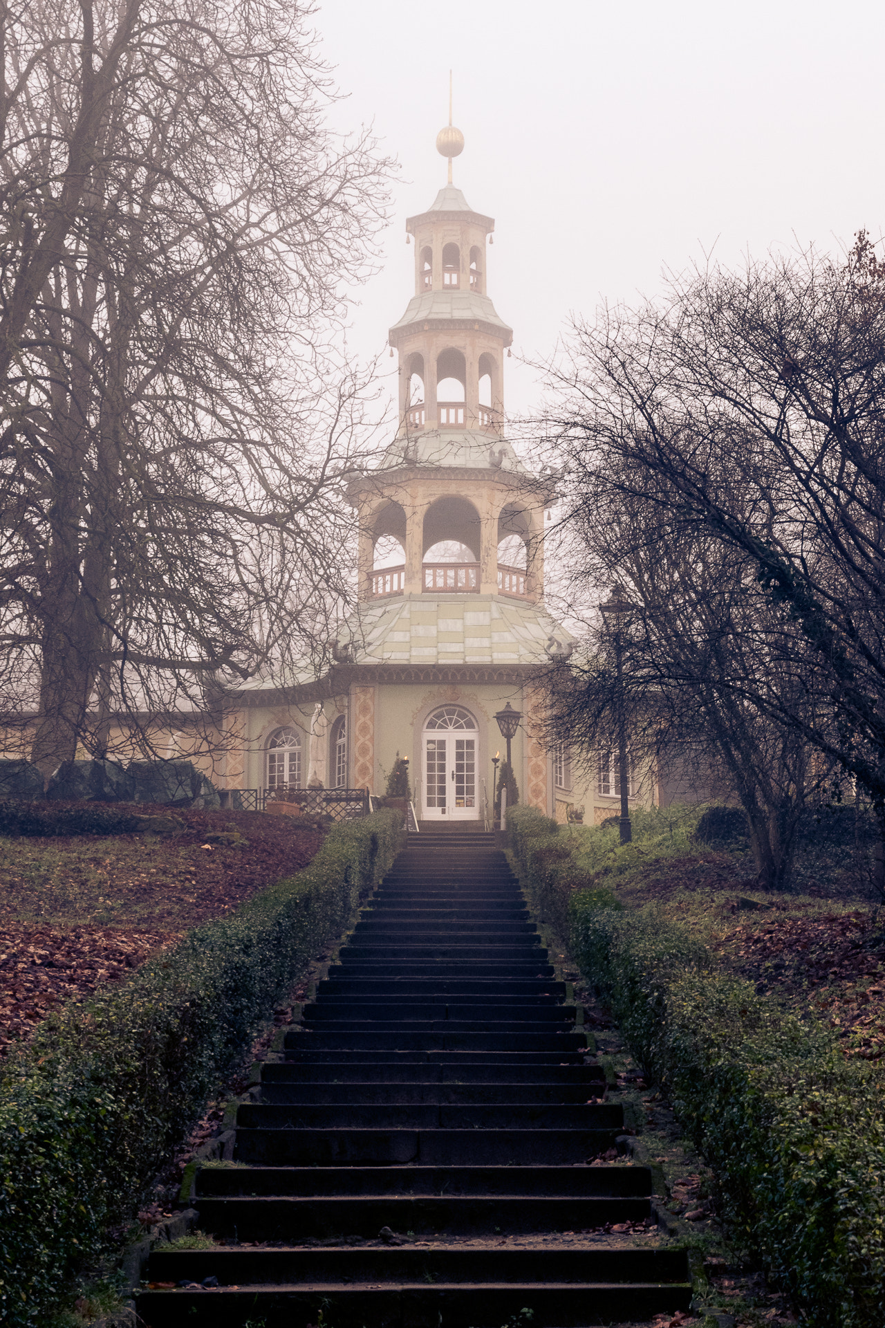 Tamron SP 24-70mm F2.8 Di VC USD sample photo. Dragon house in the fog photography