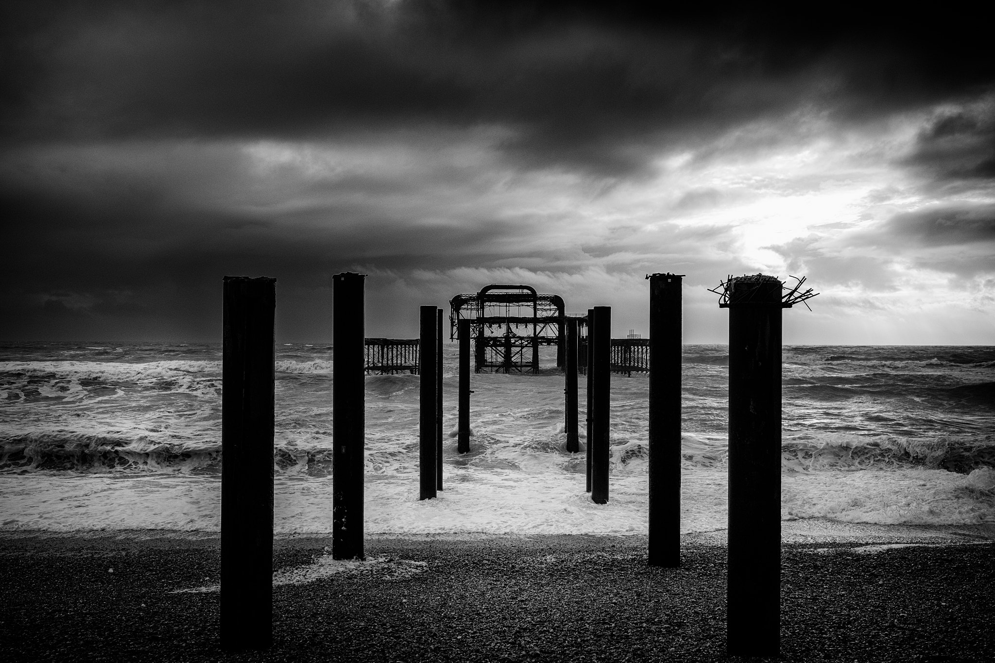 Fujifilm X-E1 + Fujifilm XF 23mm F1.4 R sample photo. West pier photography