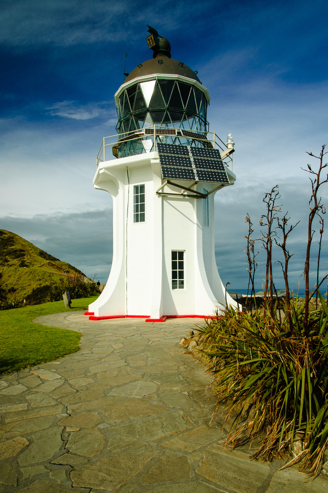 Nikon D50 sample photo. Cape reinga lighthouse photography