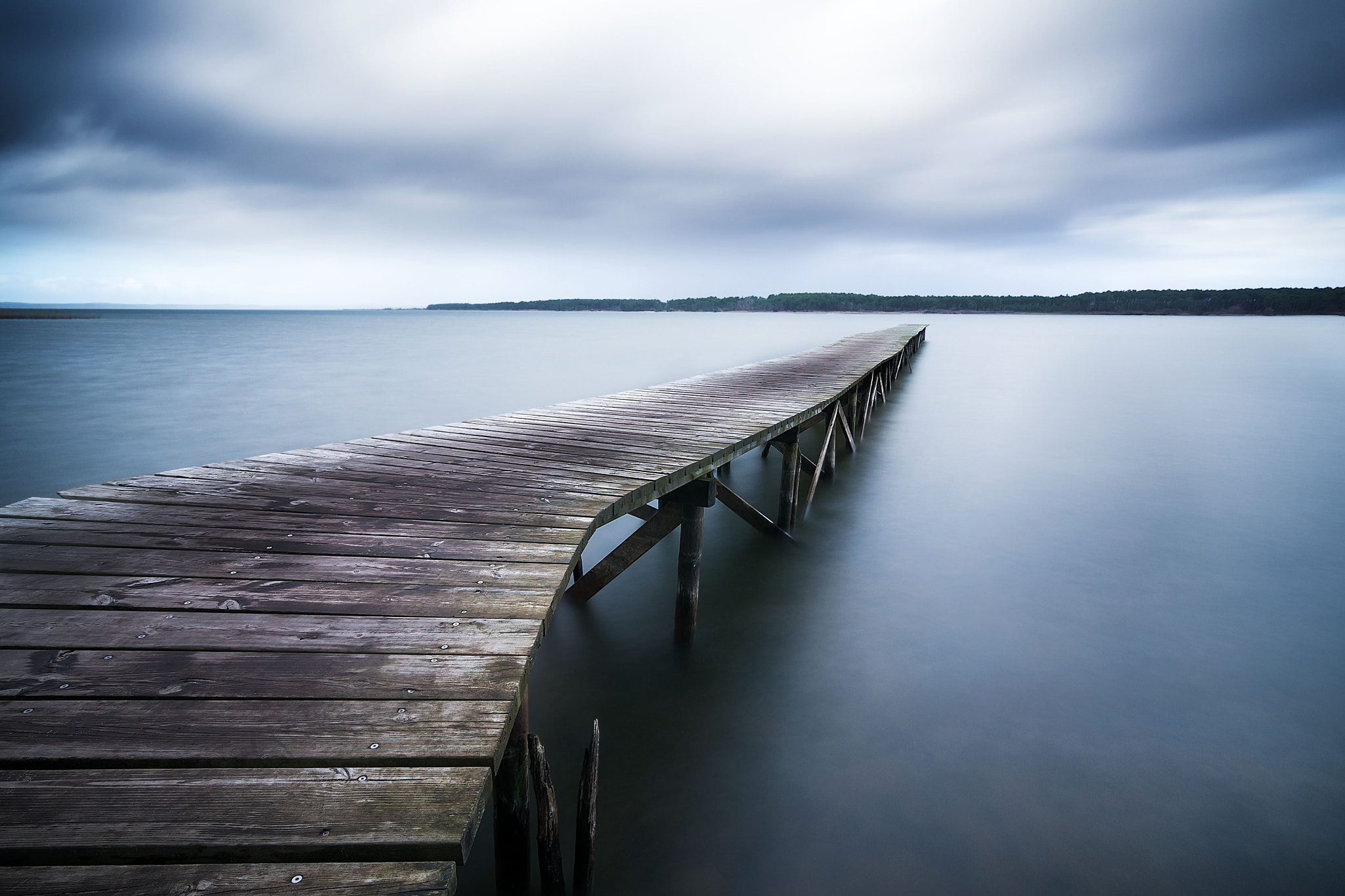Sony DT 50mm F1.8 SAM sample photo. Lac de sanguinet photography