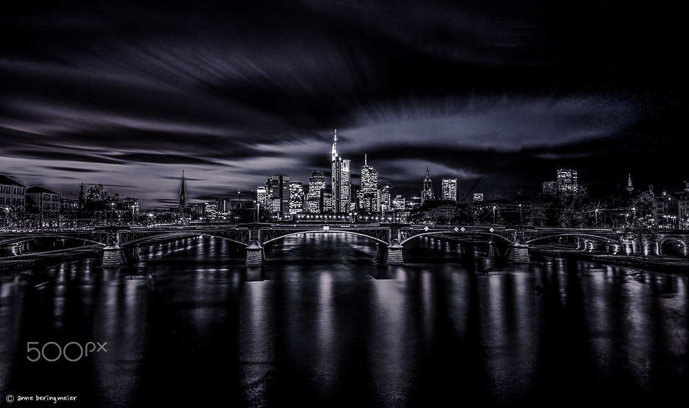 Nikon D600 + Nikon AF-S Nikkor 24mm F1.4G ED sample photo. Black & white / #frankfurt am main photography