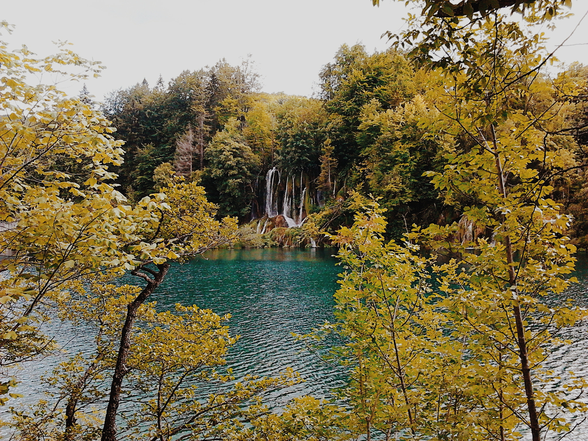 Samsung Galaxy Gio sample photo. Plitvice national park photography