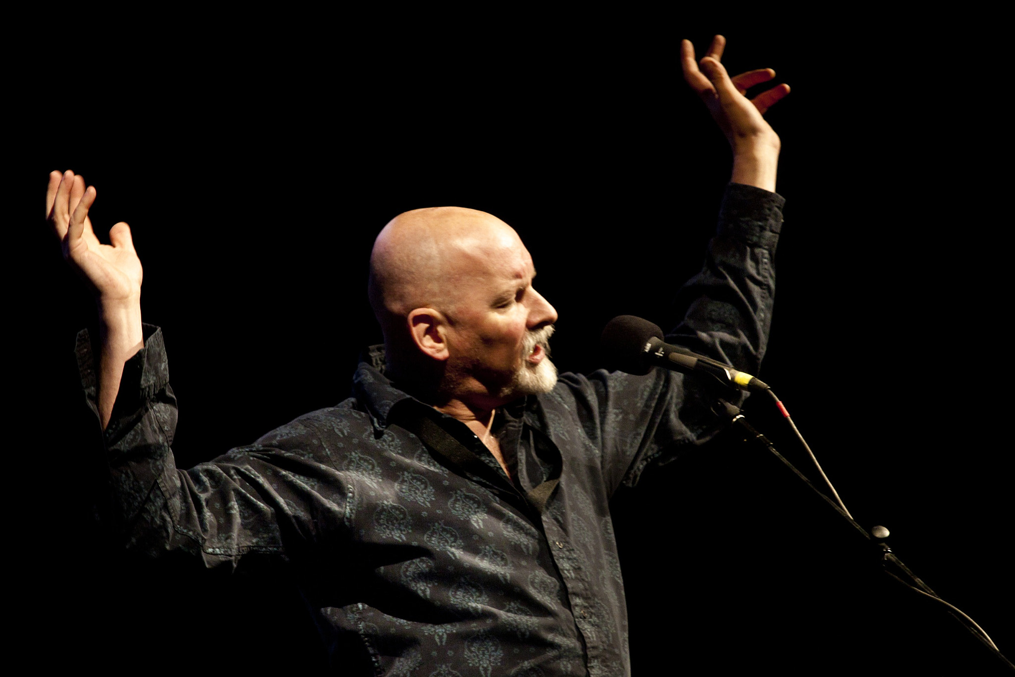 Canon EF 70-200mm F2.8L USM sample photo. Dead can dance concert photography
