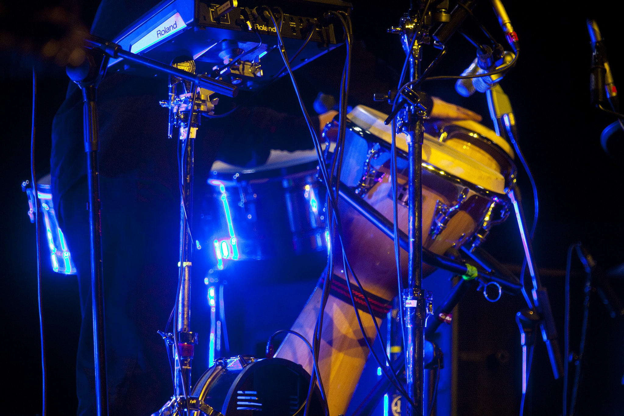 Canon EF 70-200mm F2.8L USM sample photo. Dead can dance concert photography