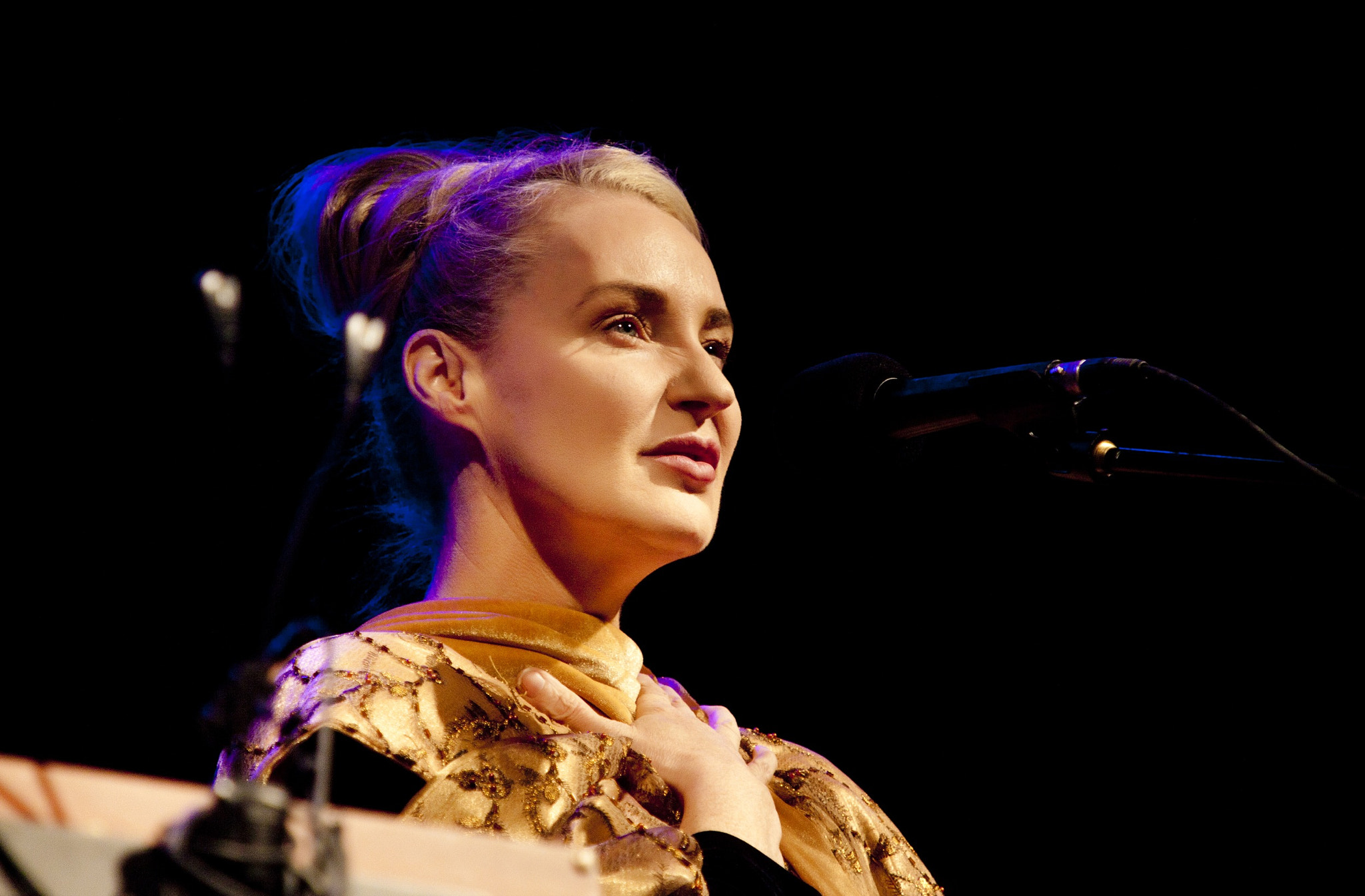 Canon EF 70-200mm F2.8L USM sample photo. Dead can dance concert photography