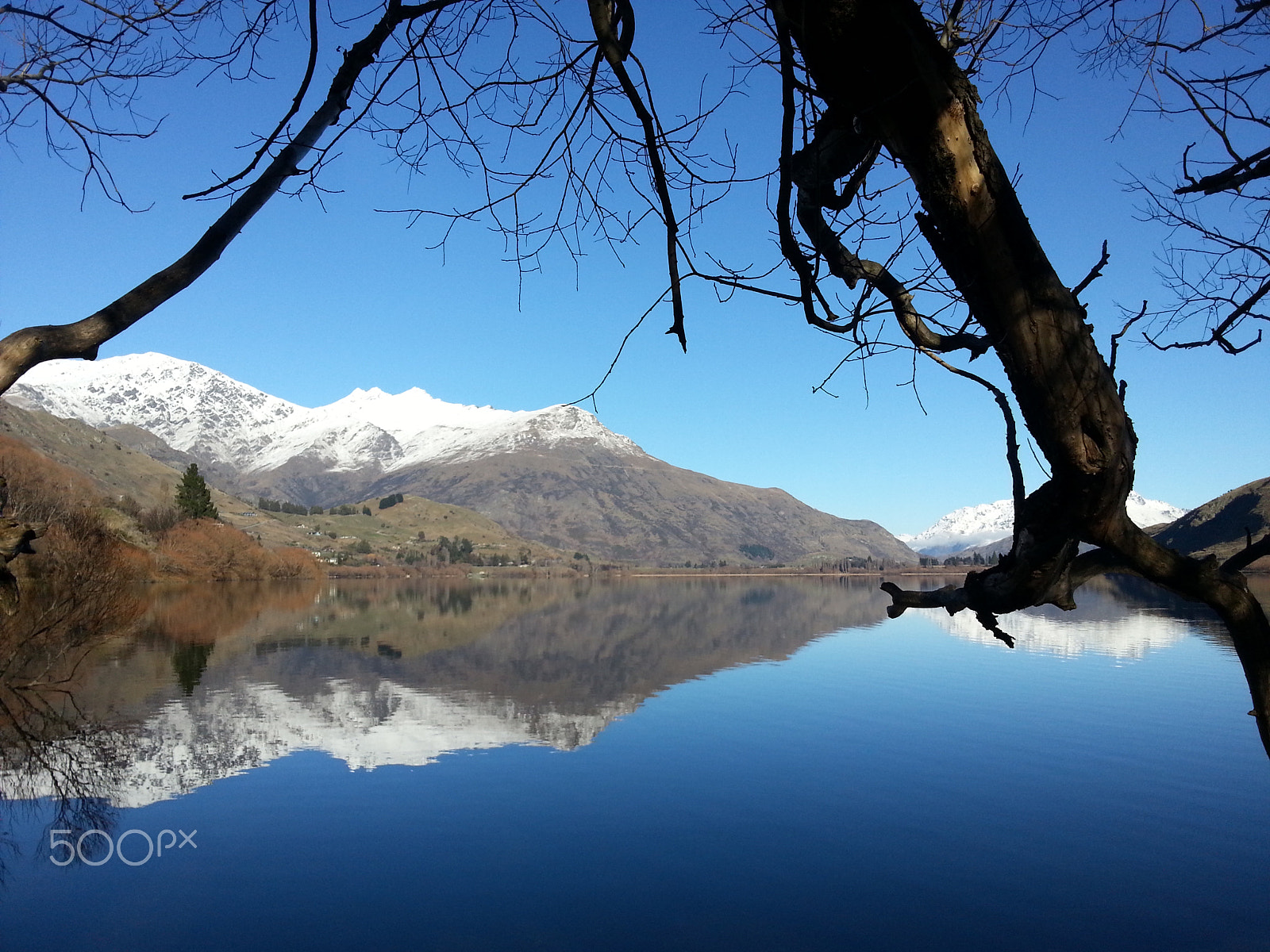 Samsung GT-I8750 sample photo. Queenstown lakes, new zealand photography