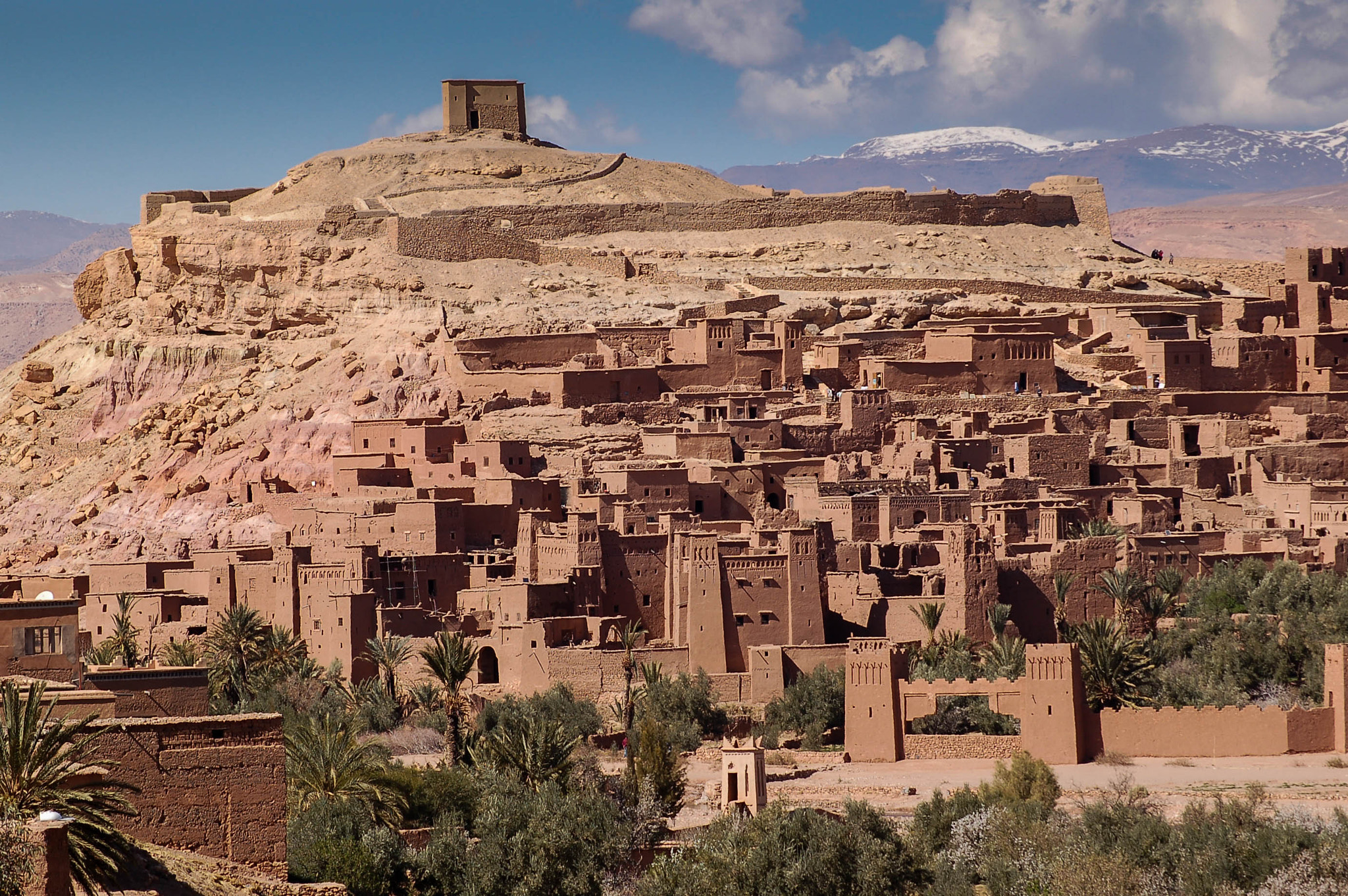 Sigma 55-200mm F4-5.6 DC sample photo. Ait ben haddou photography
