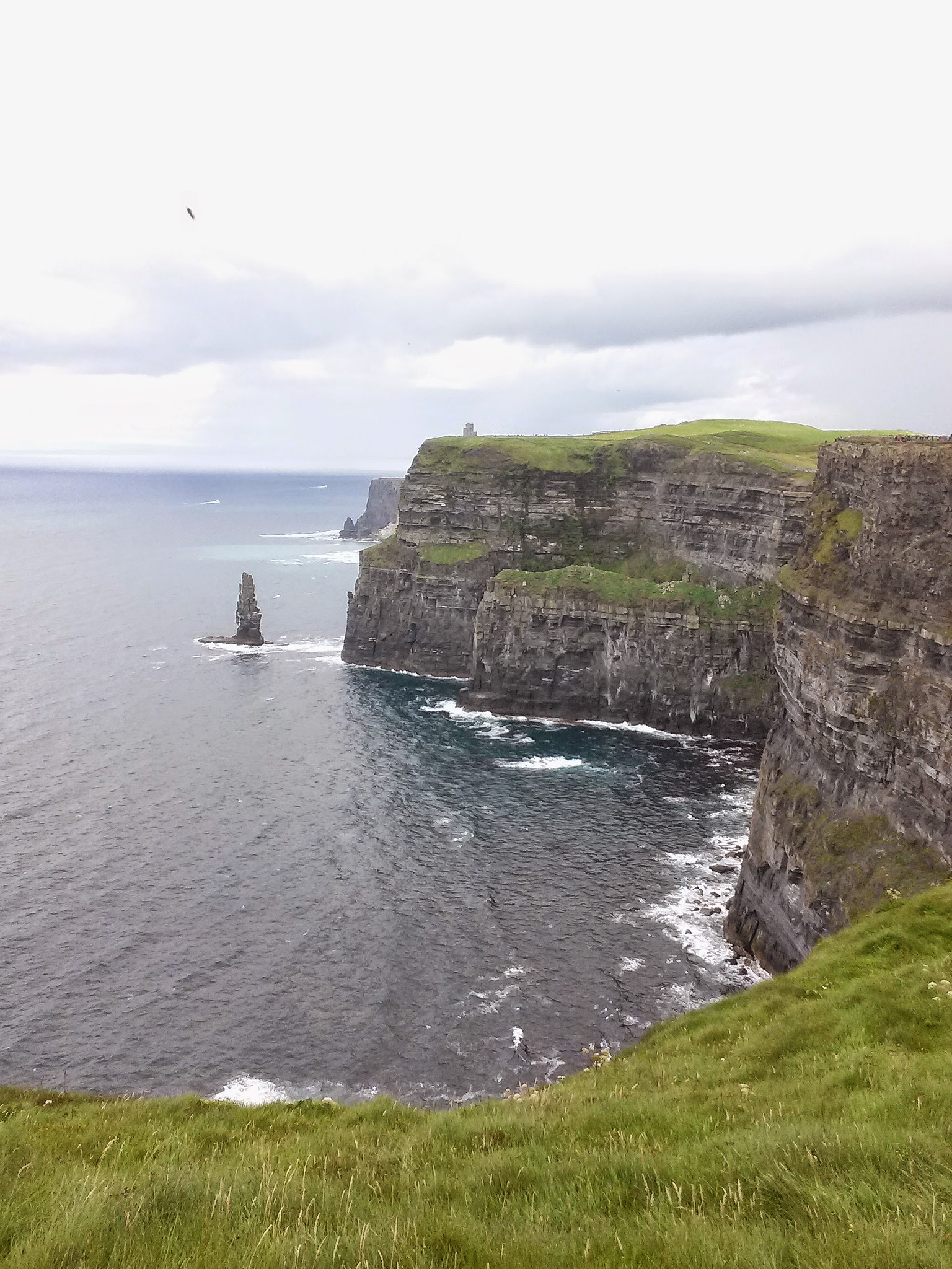 LG Optimus F6 sample photo. Cliffs of moher photography