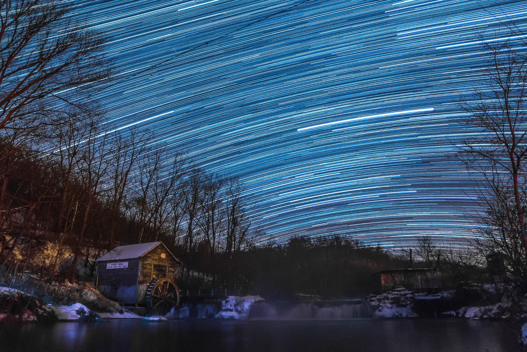 Hyde Mill Star Trail