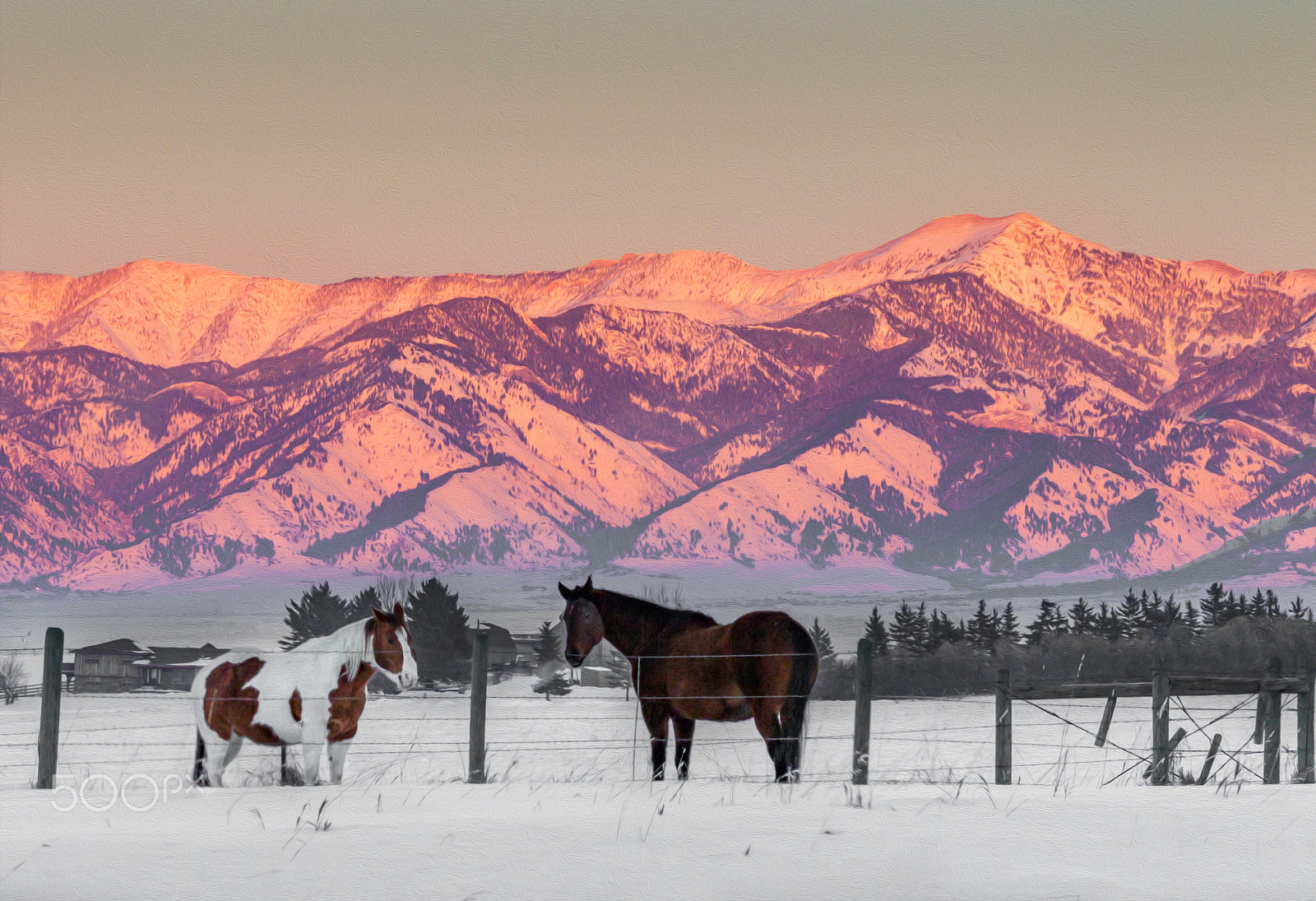 Canon EF 100-400mm F4.5-5.6L IS II USM sample photo. Montana's purple mountains majesty photography
