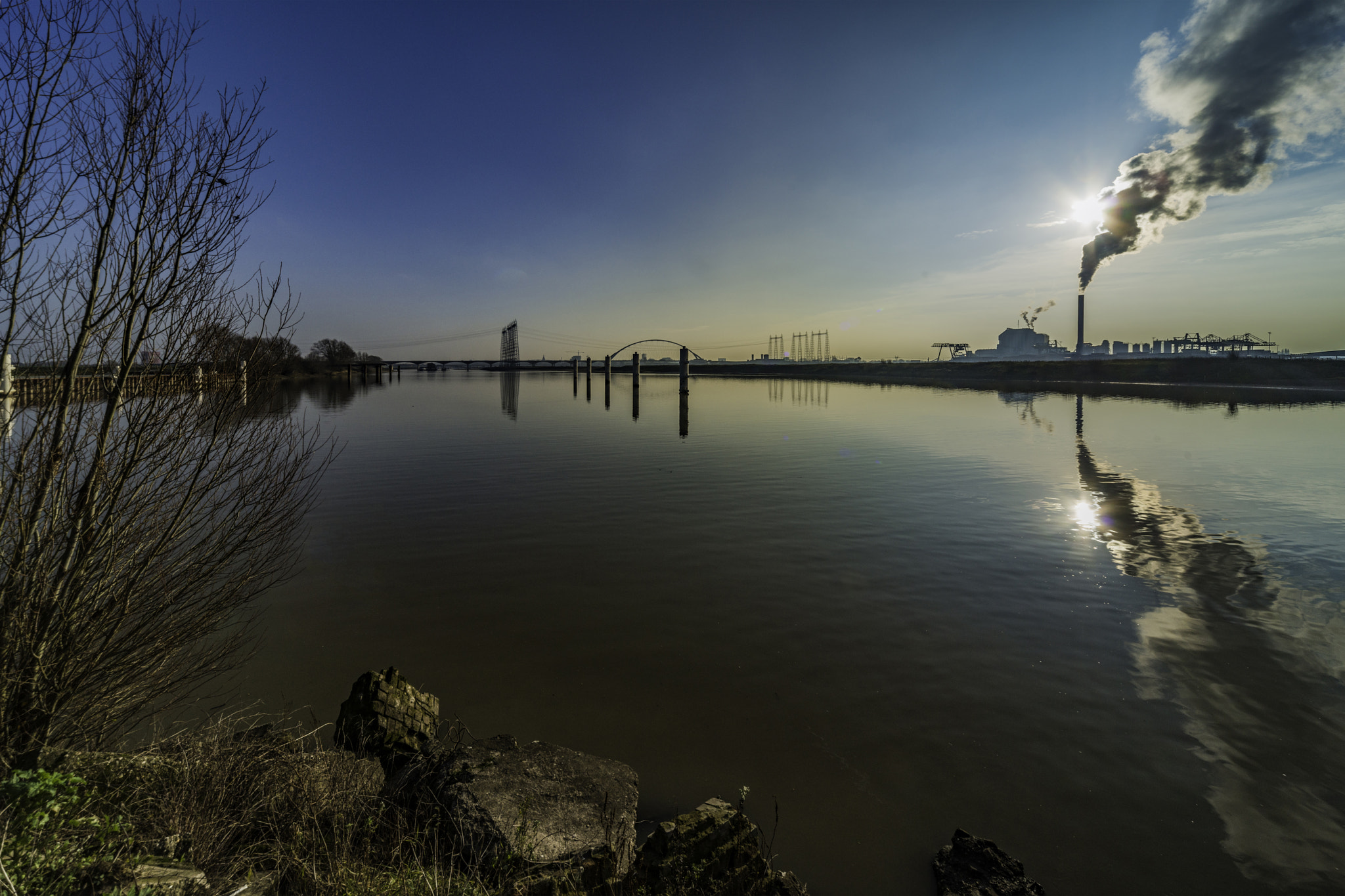 Sigma 12-24mm F4.5-5.6 EX DG Aspherical HSM sample photo. Power plant in nijmegen photography