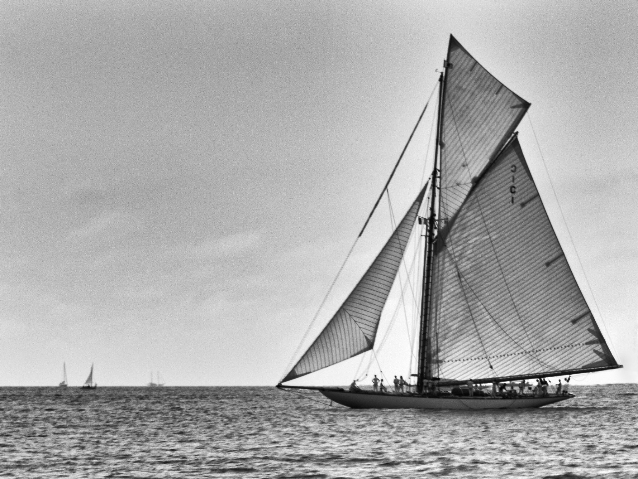 Canon EF 135mm F2L USM sample photo. The old sail photography