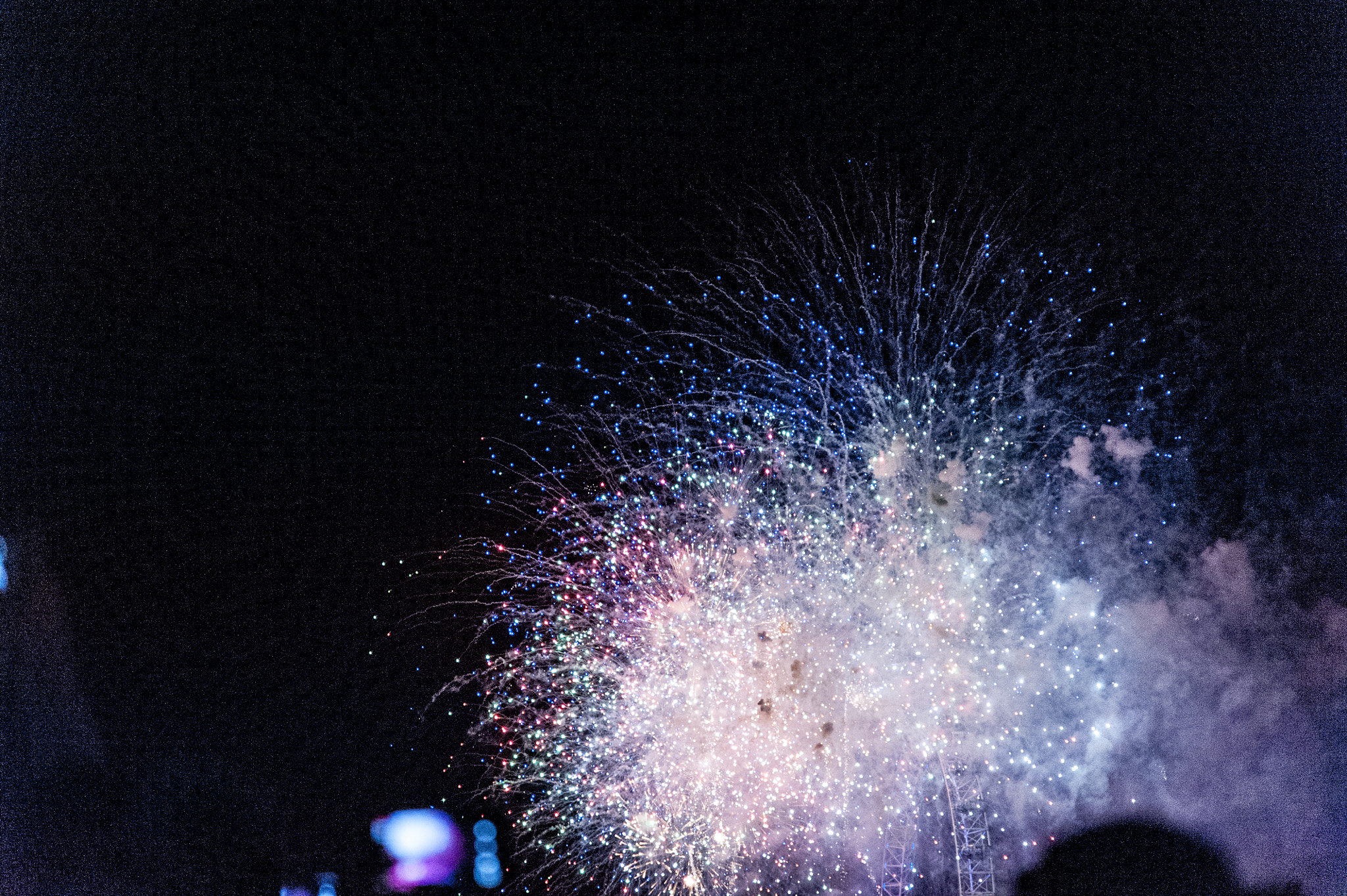 Nikon D700 + Sigma 24-105mm F4 DG OS HSM Art sample photo. Fireworks from lambeth bridge #5 photography