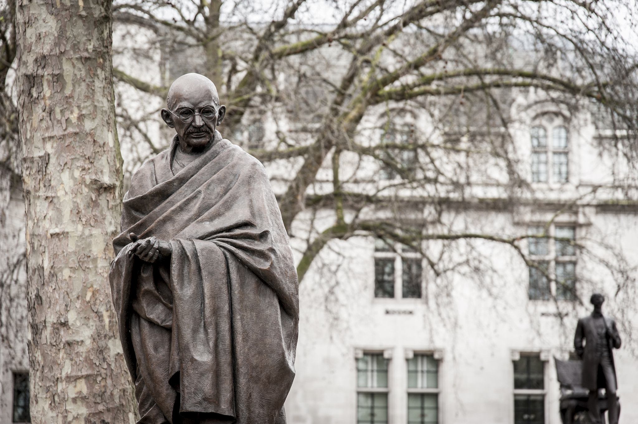Nikon D700 + Sigma 24-105mm F4 DG OS HSM Art sample photo. Mahatma gandhi photography