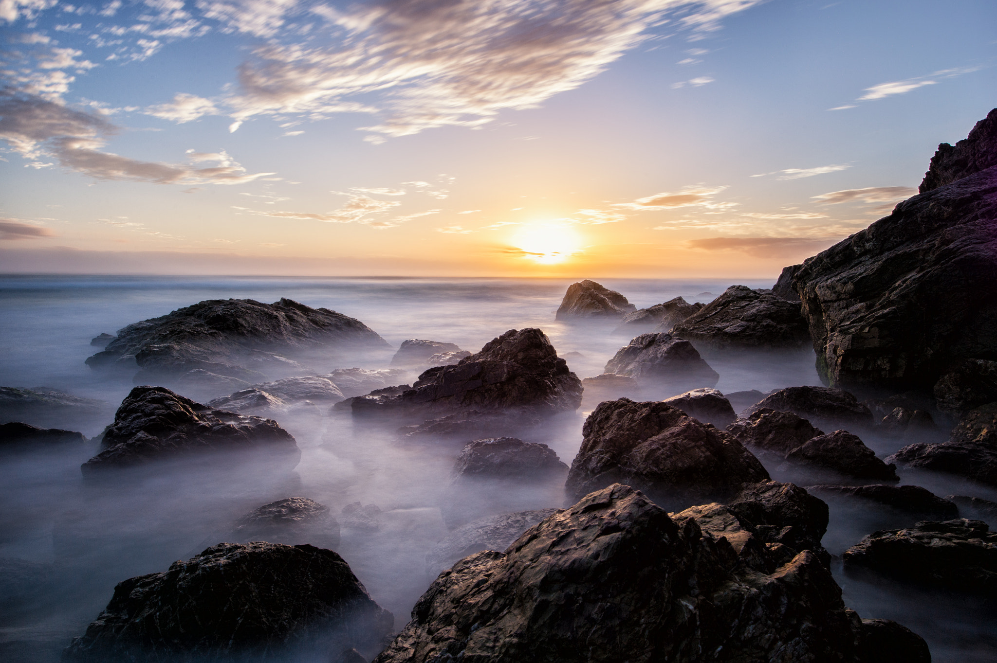 Nikon Df sample photo. Misty miami morning photography