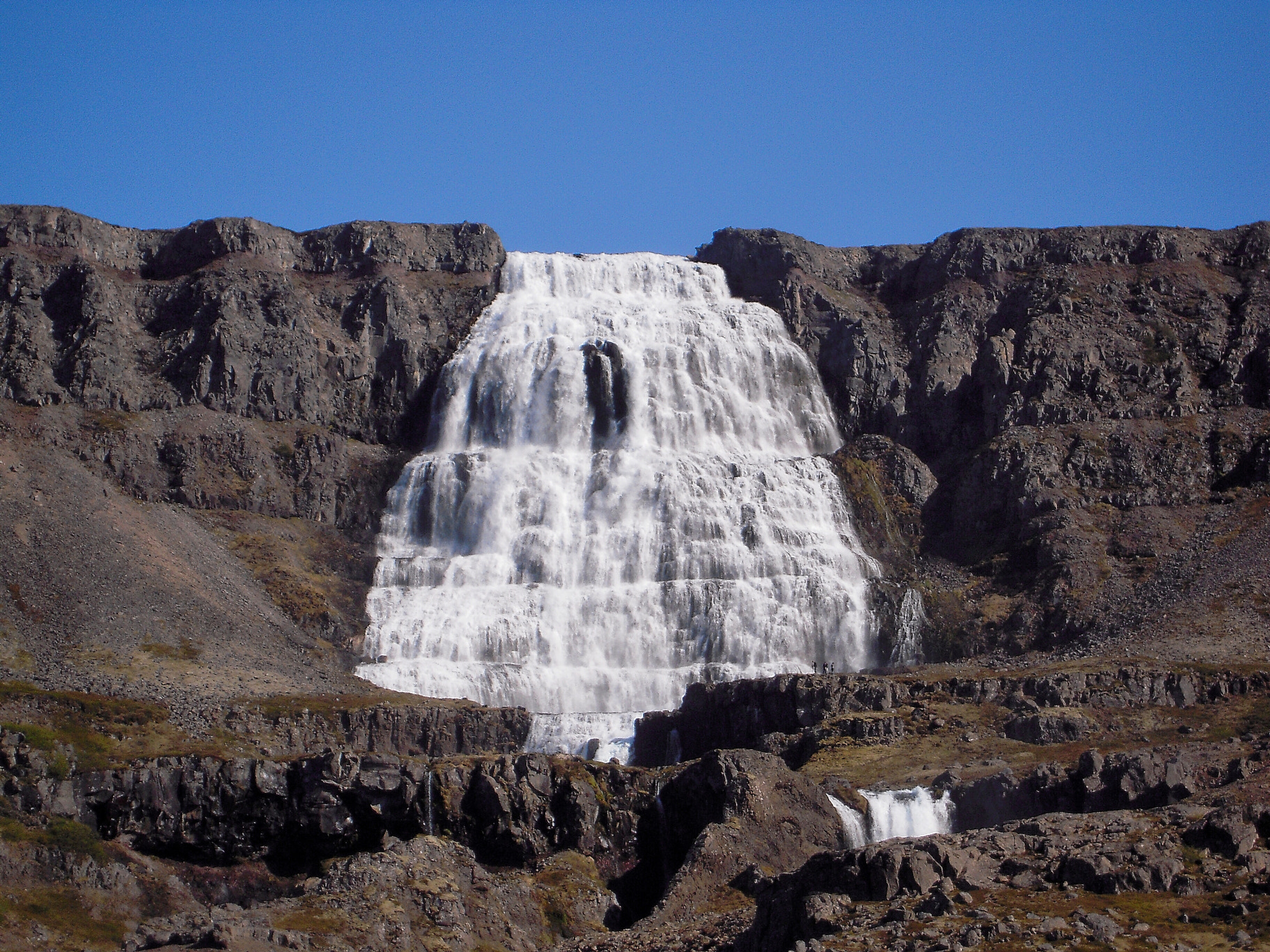 Nikon Coolpix S610c sample photo. Dynjandi falls, iceland photography