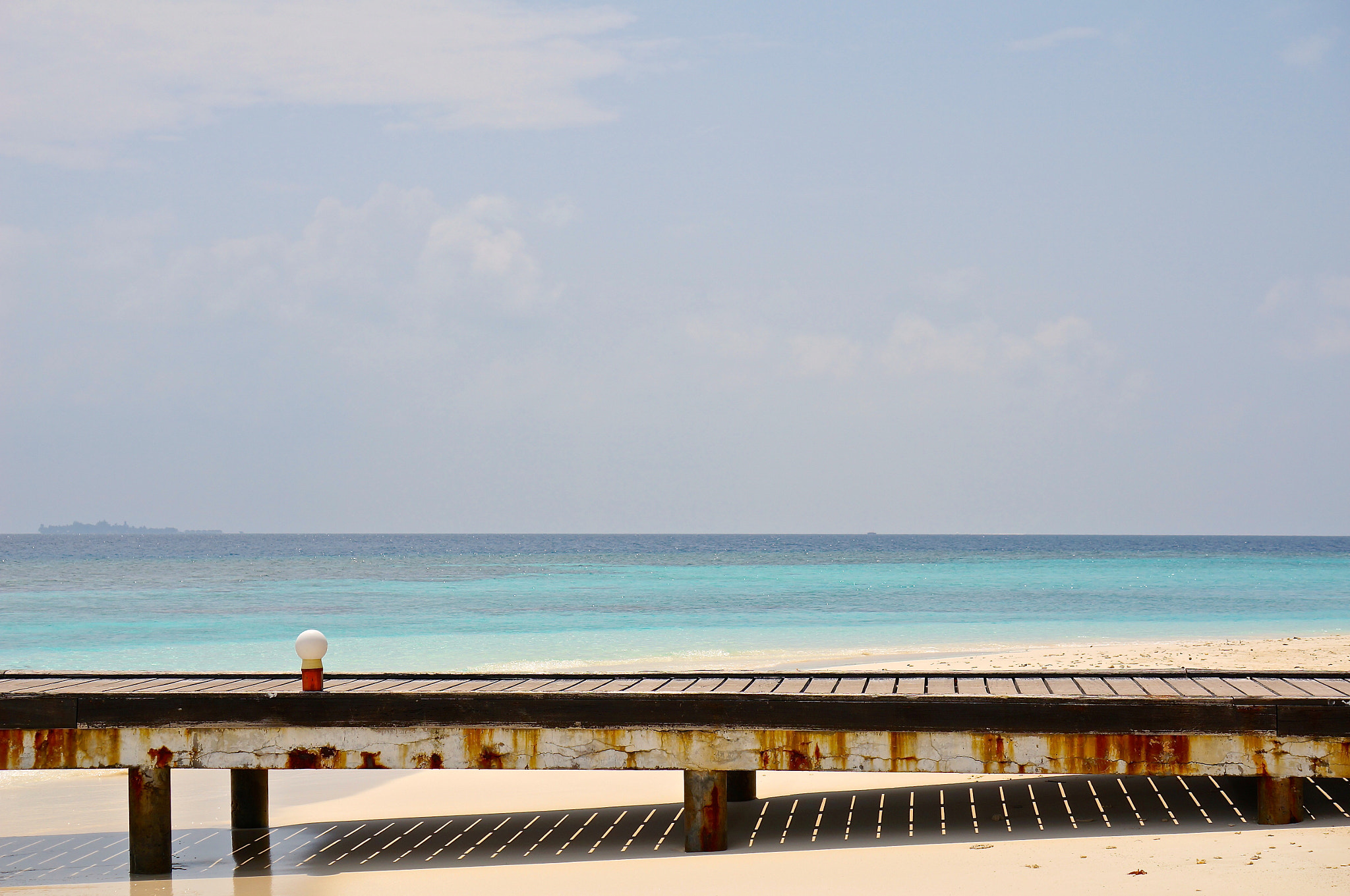 Sony E 55-210mm F4.5-6.3 OSS sample photo. Tropical jetty photography