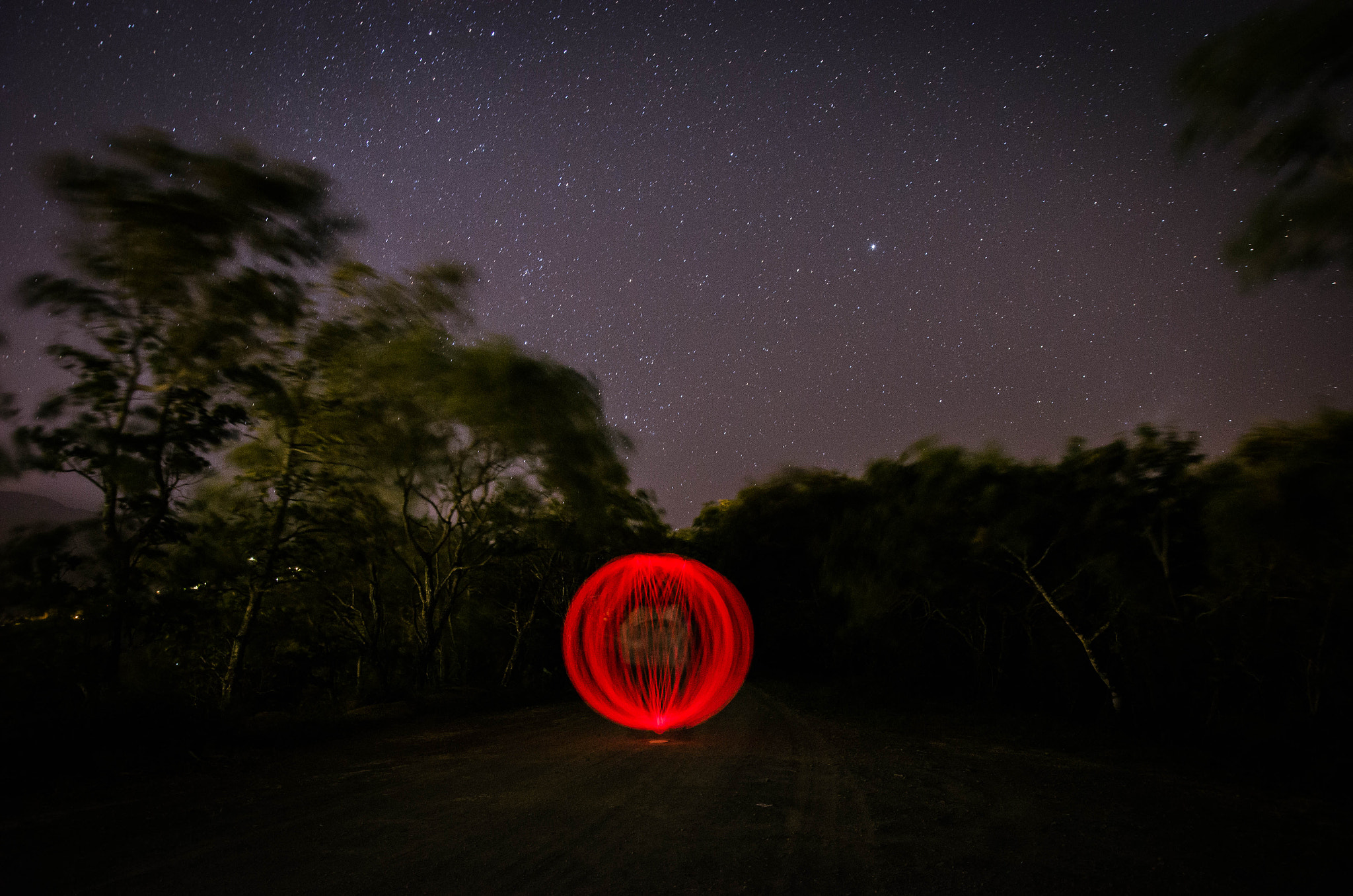 Nikon D7000 + Samyang 16mm F2 ED AS UMC CS sample photo. Circle with the stars photography