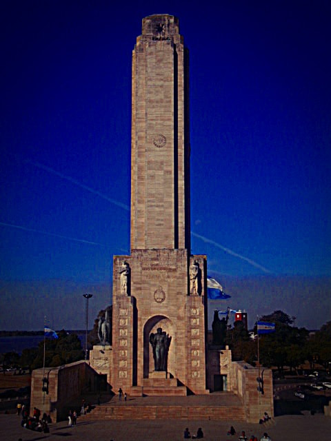 Olympus FE4020,X940 sample photo. Monumento a la bandera. photography