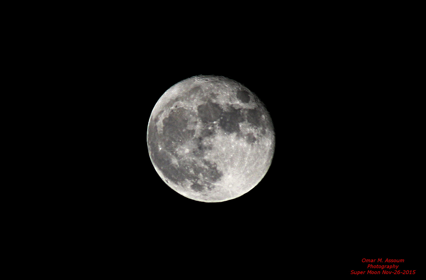 Canon EF 75-300mm F4.0-5.6 IS USM sample photo. Super moon photography