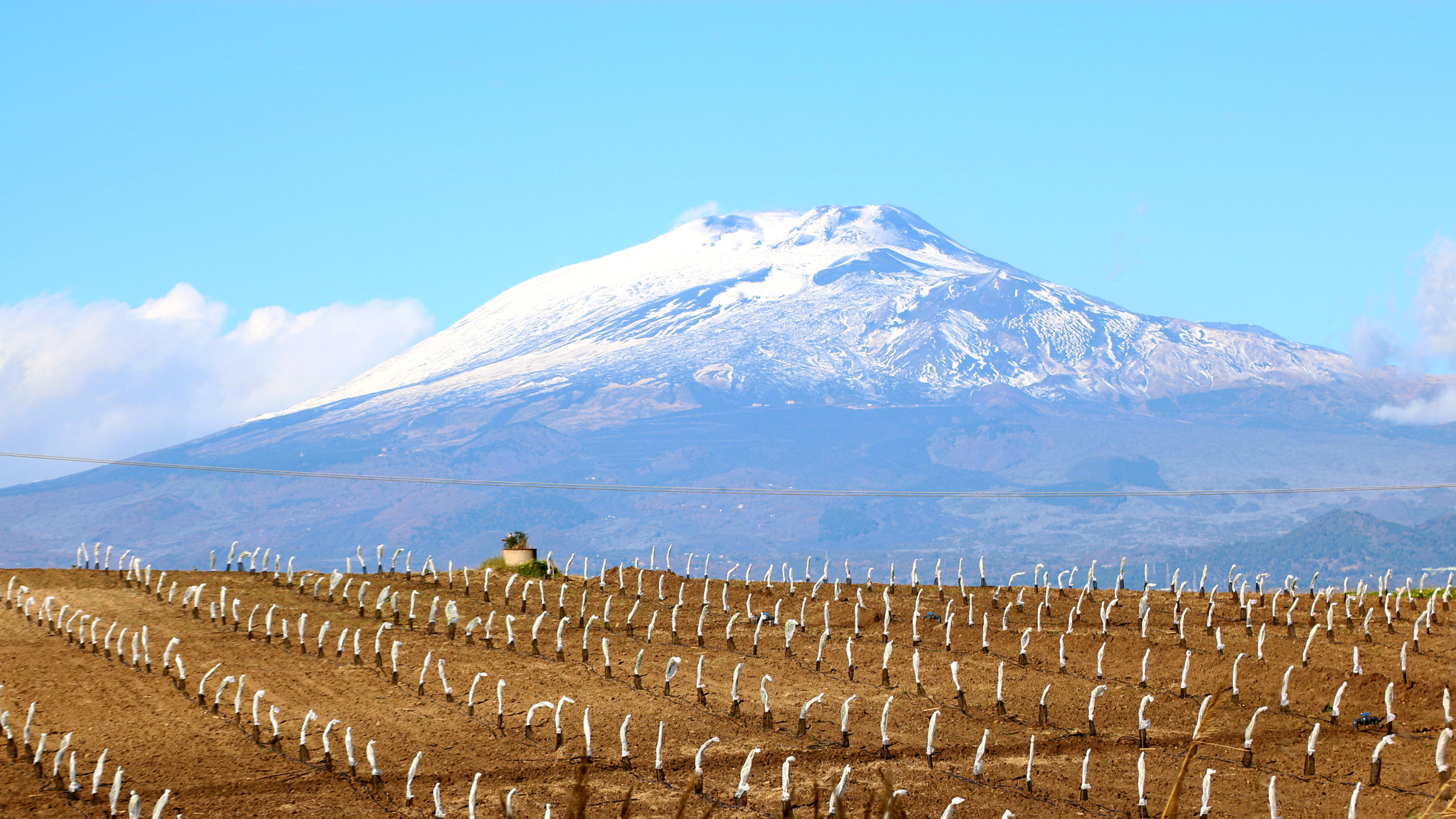 Tamron SP 35mm F1.8 Di VC USD sample photo. Unknown field under etna. photography