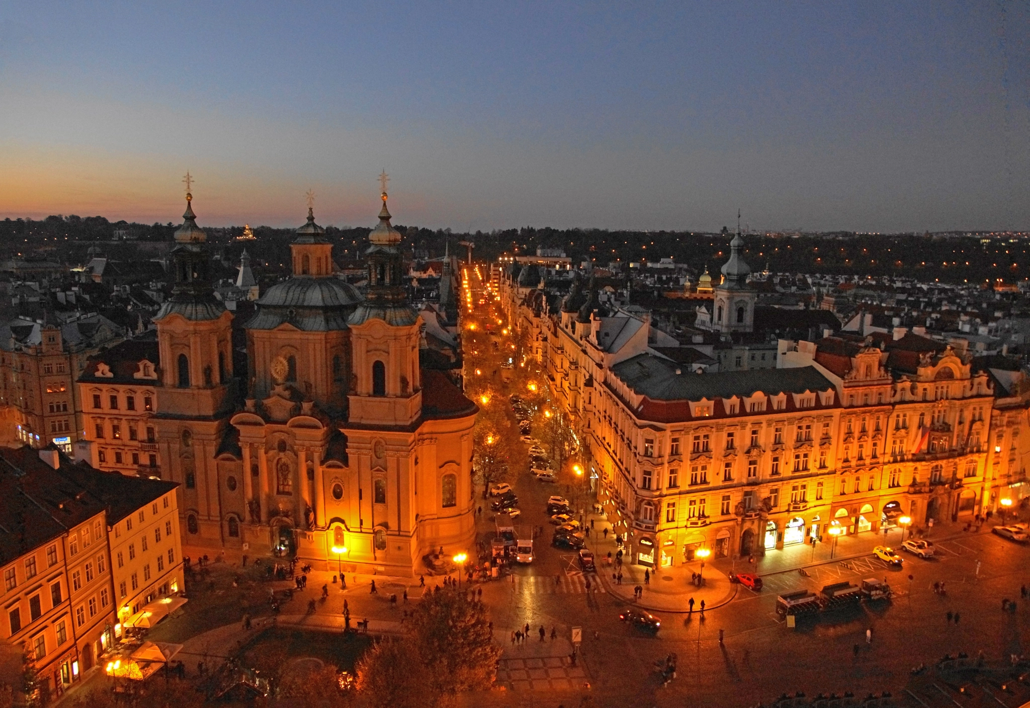 Sony SLT-A77 + DT 17-50mm F2.8 sample photo. __prague city at night__ photography