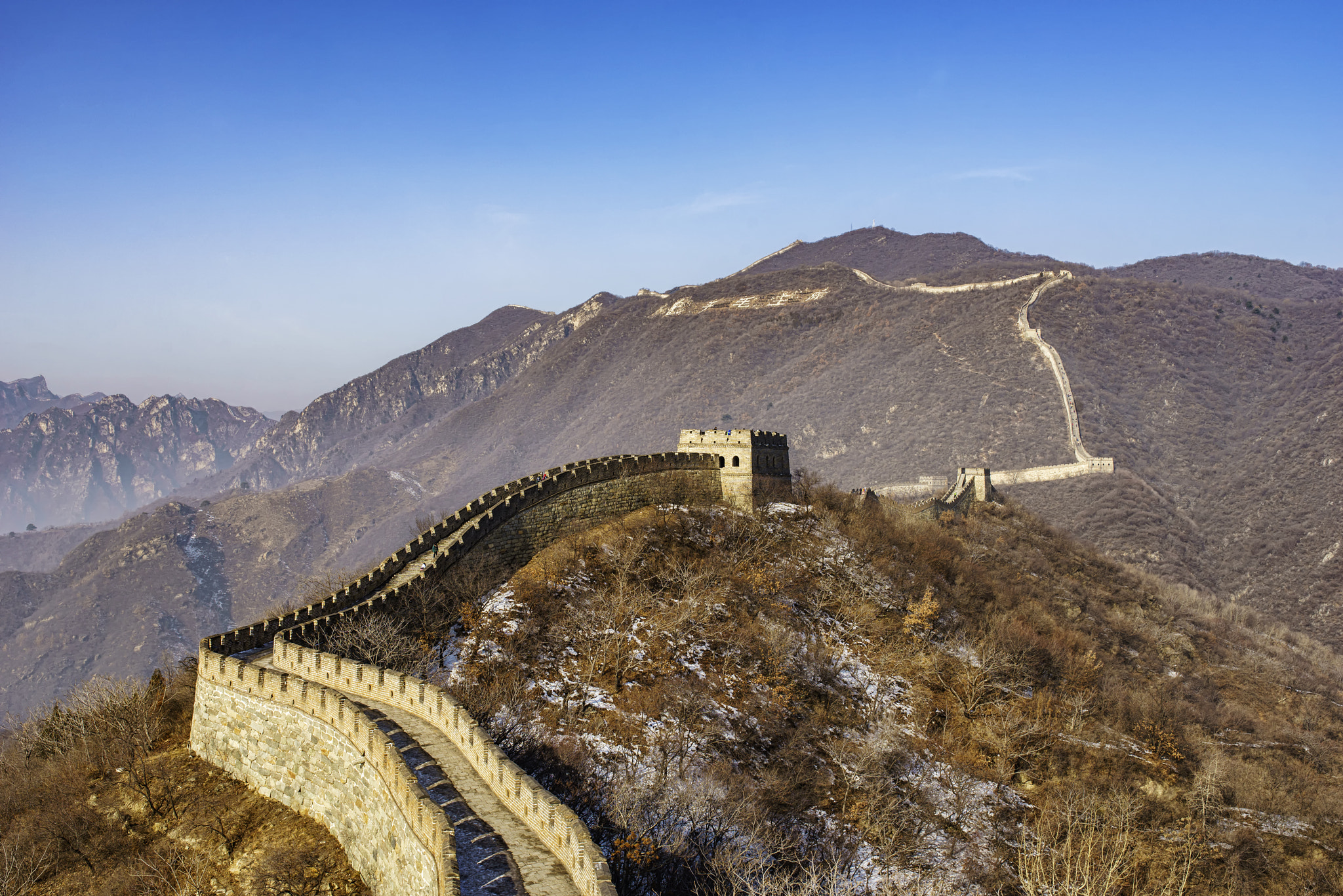 Sony a7 II + Sigma 35mm F1.4 DG HSM Art sample photo. The great wall photography