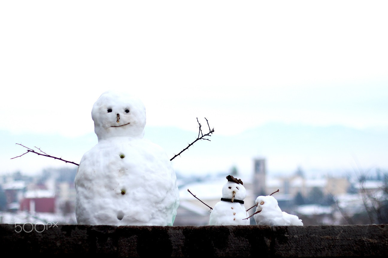 Canon EOS M + Canon EF 50mm F1.8 II sample photo. Finally winter photography