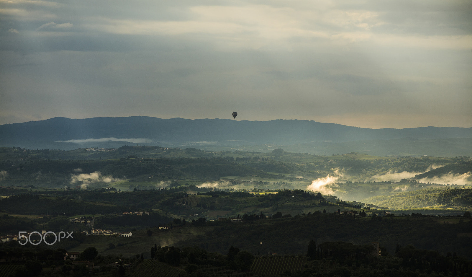 Canon EF 80-200mm f/2.8L sample photo. Panorama toscano photography