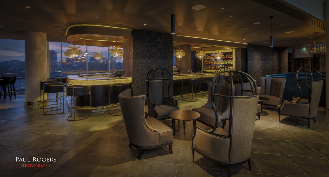 Canon TS-E 17mm F4L Tilt-Shift sample photo. Sky bar hilton bournemouth photography