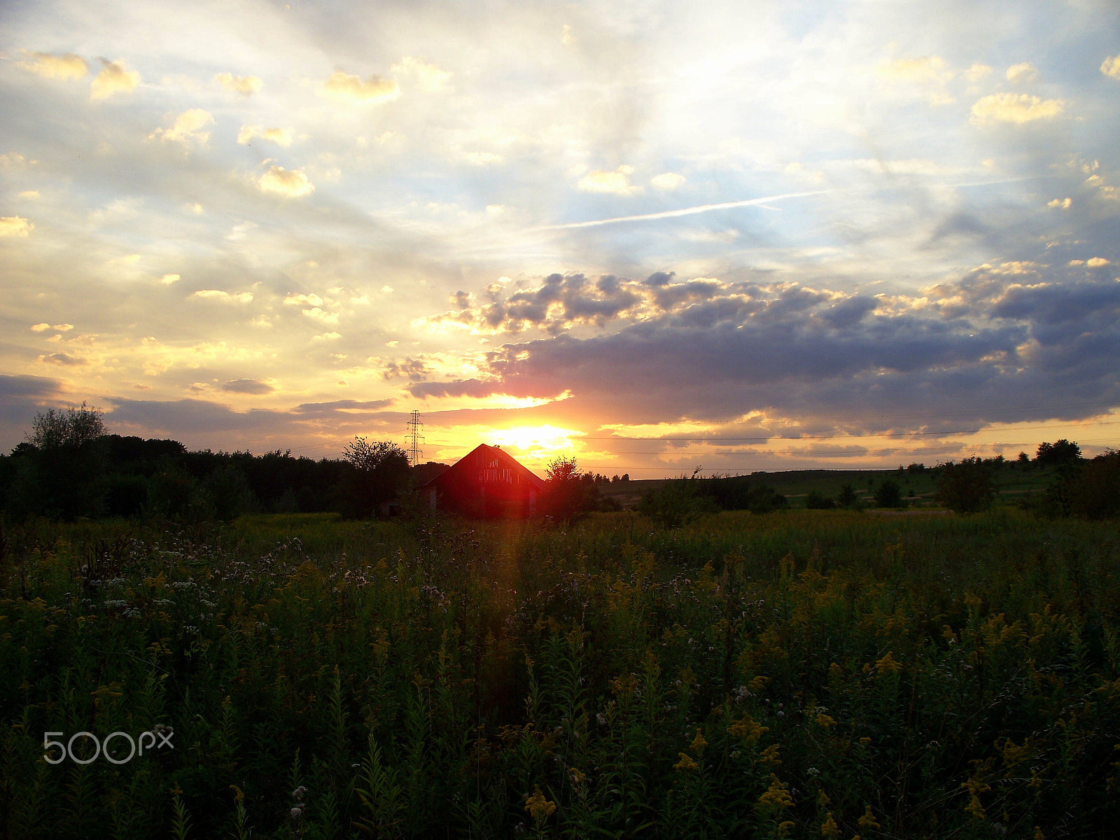 Kodak Z1275 ZOOM DIGITAL CAMERA sample photo. Sunset photography