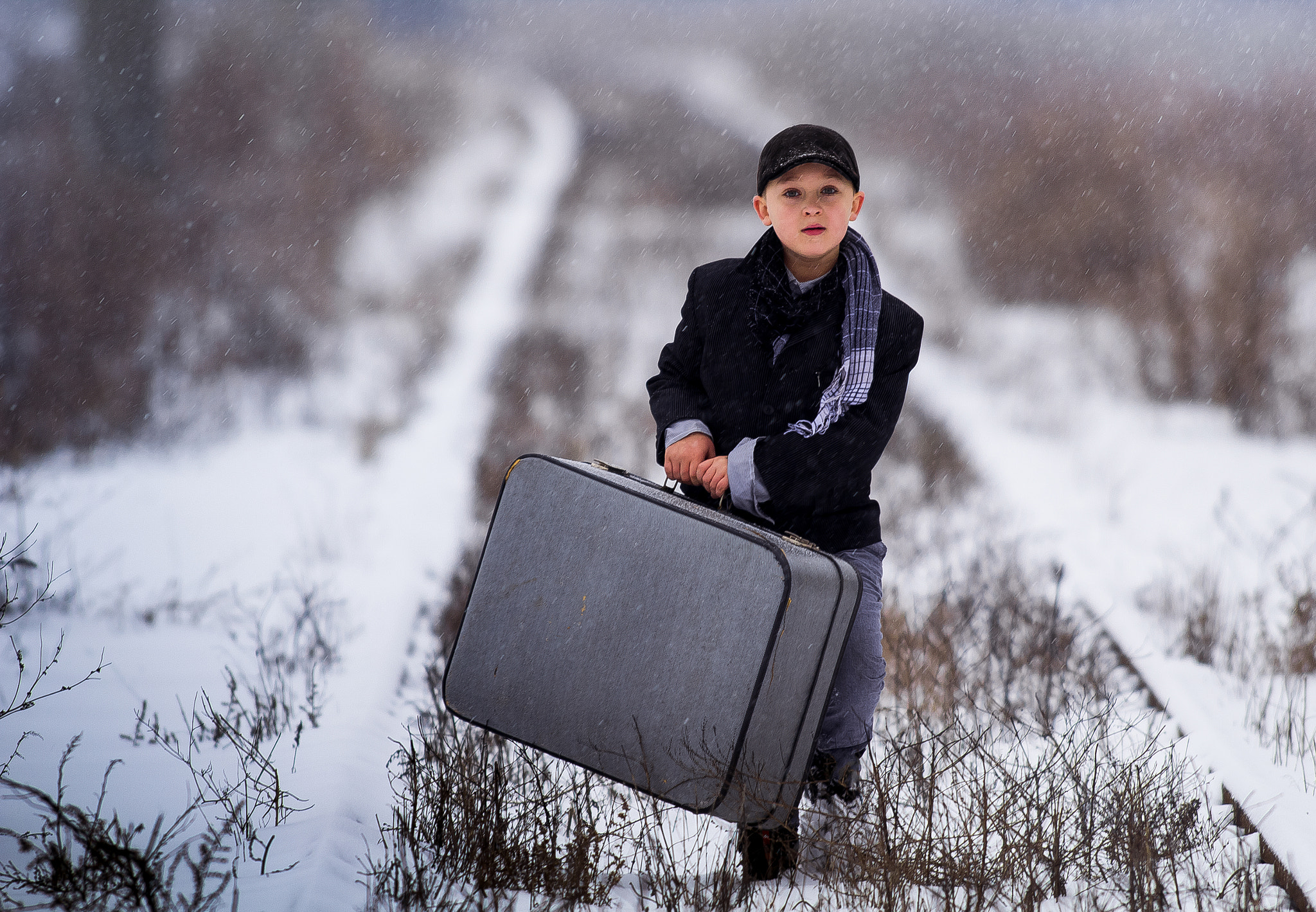 Canon EOS 60D + Canon EF 300mm f/2.8L sample photo. Hard winter... photography