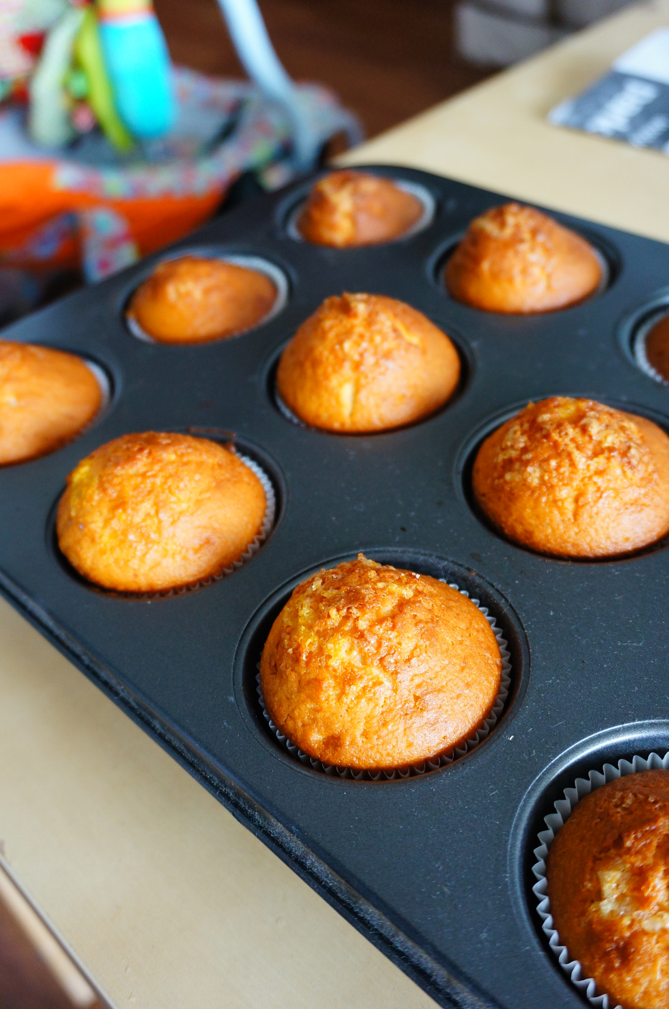 Sony E 16-50mm F3.5-5.6 PZ OSS sample photo. Fresh muffins photography