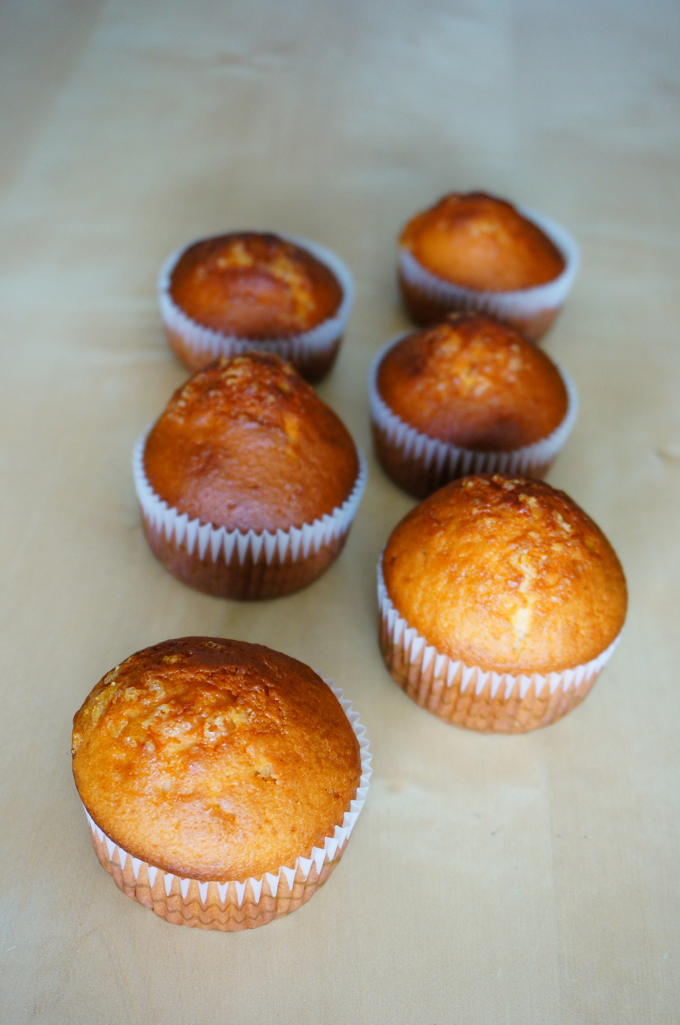 Sony Alpha NEX-5N + Sony E 18-50mm F4-5.6 sample photo. Fresh muffins photography