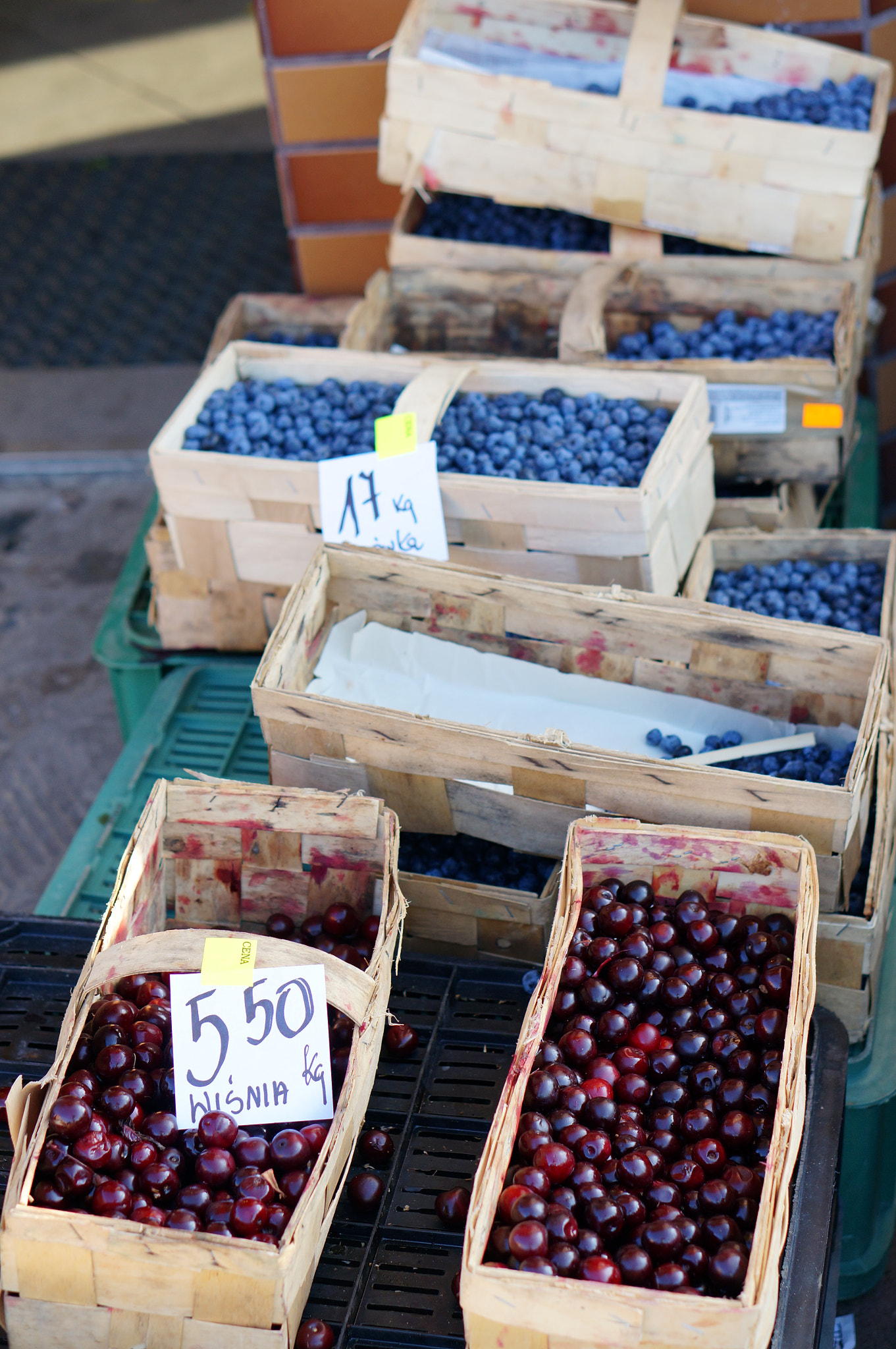 Sony Alpha NEX-6 + Sony E 50mm F1.8 OSS sample photo. Fresh cherry and berries photography